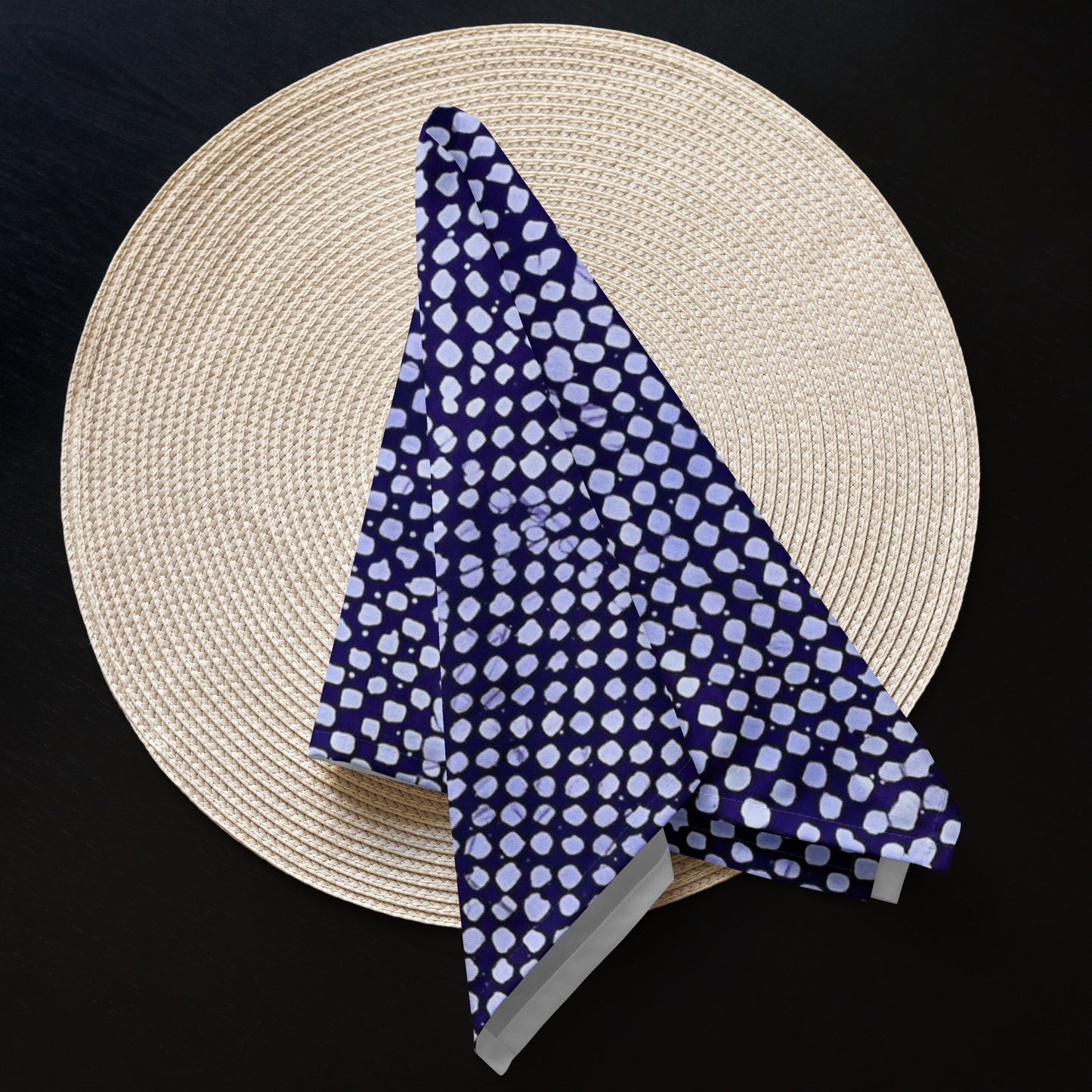 Adire Dots Cloth Napkin Set