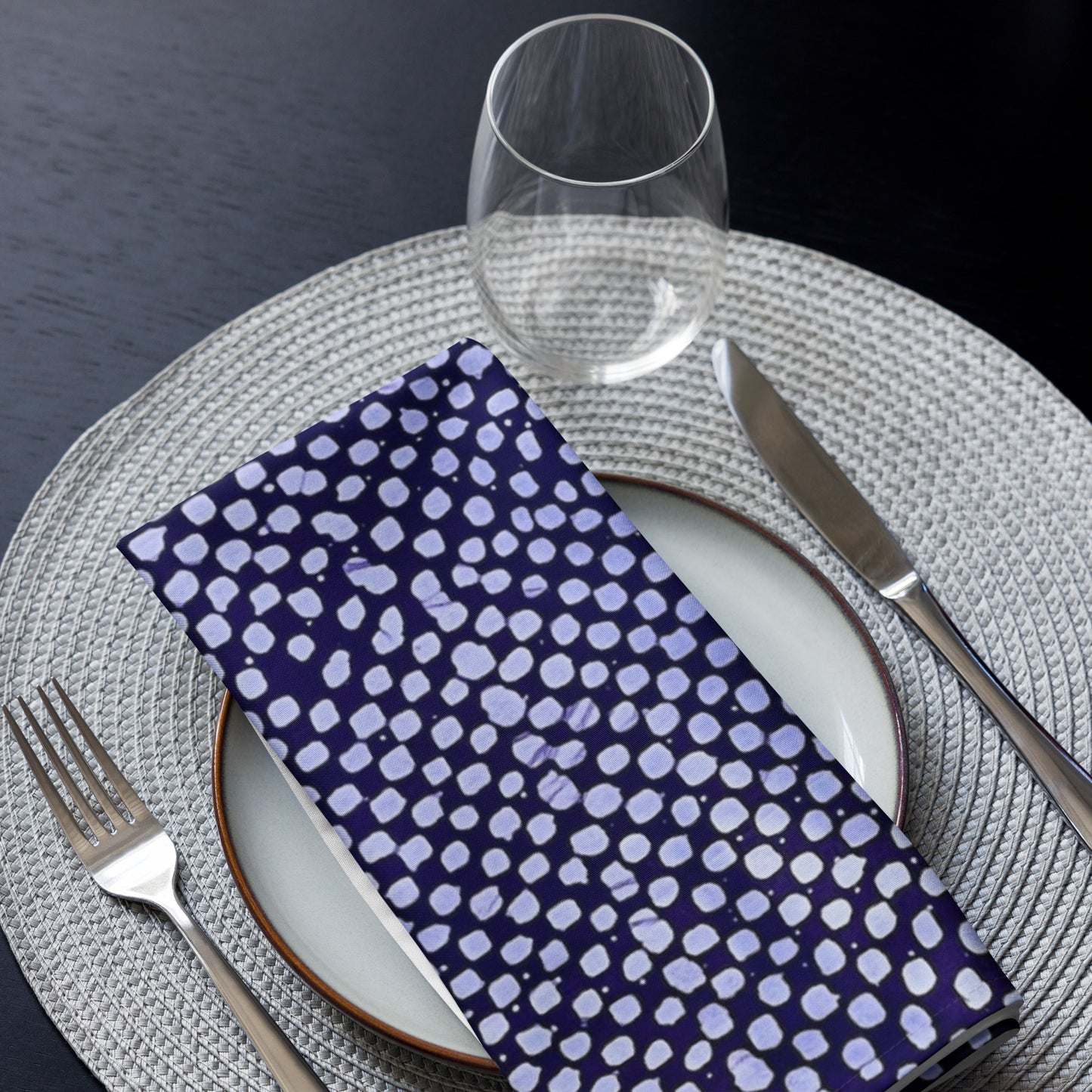 Adire Dots Cloth Napkin Set