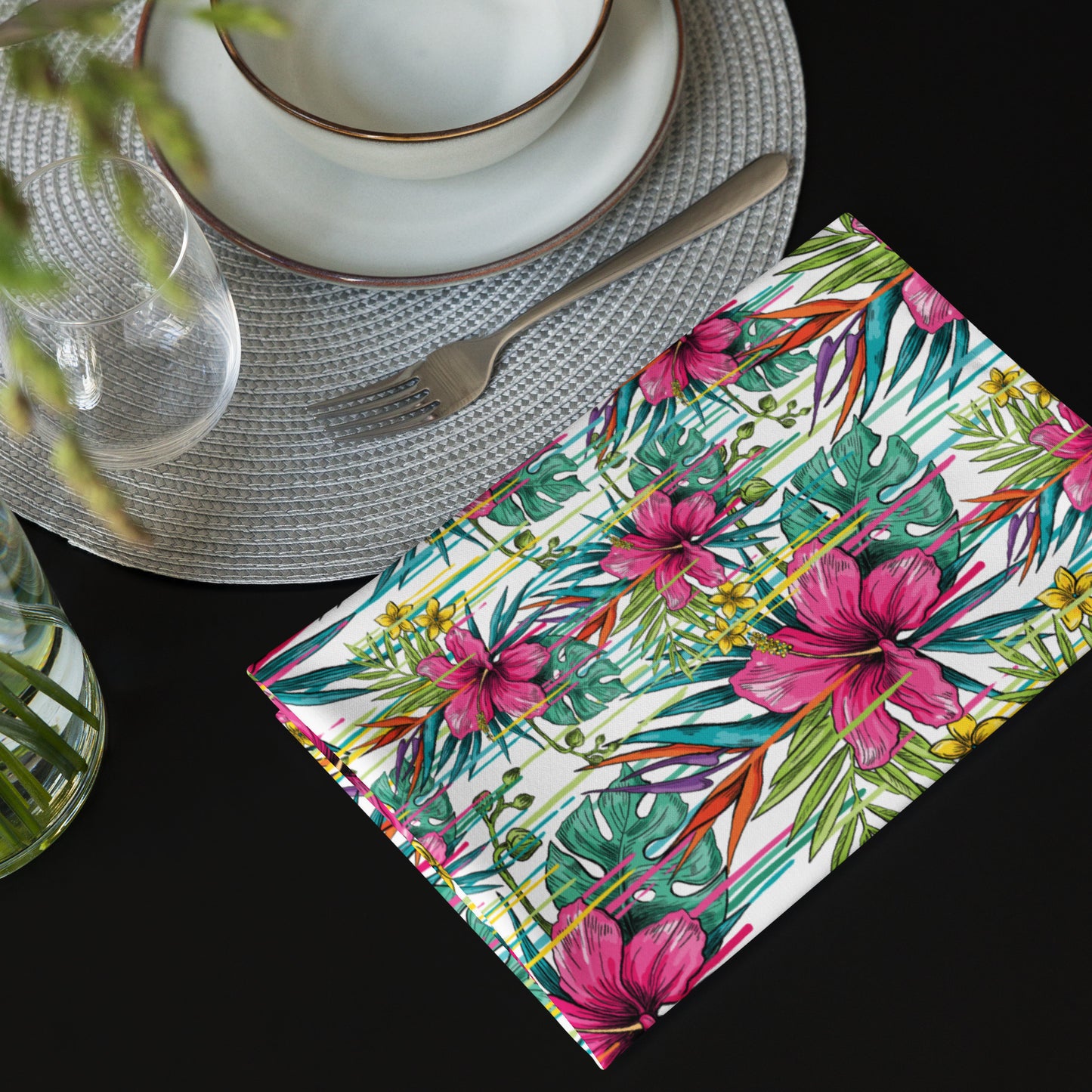 Floral Cloth Napkin Set