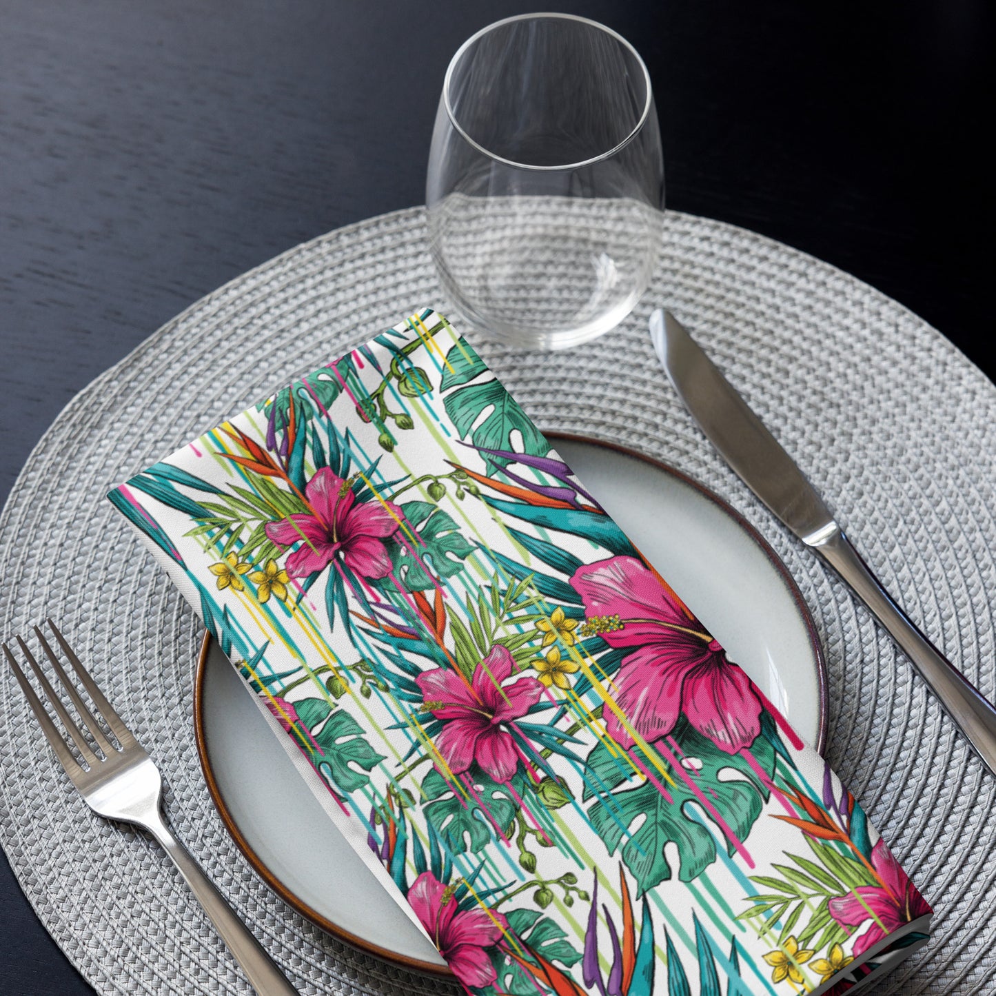 Floral Cloth Napkin Set