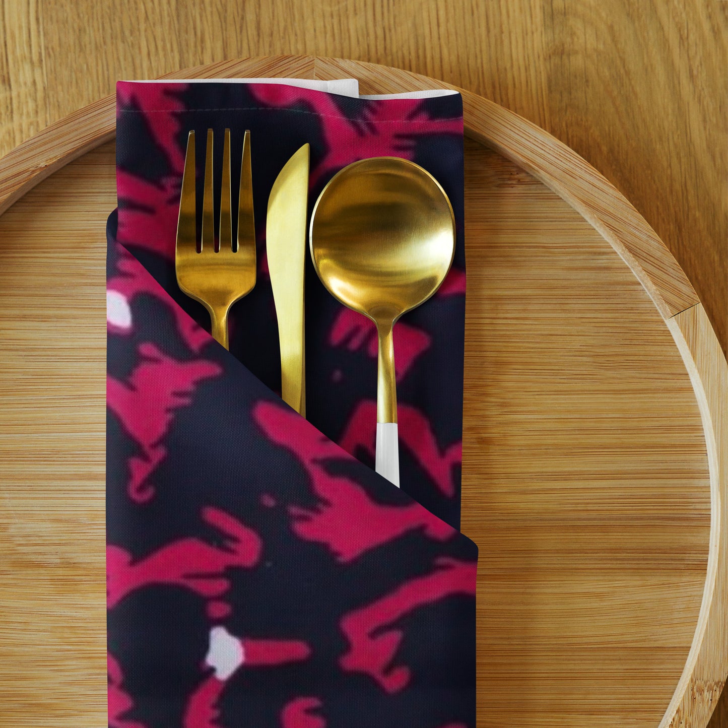 Leopard Print Cloth Napkin Set