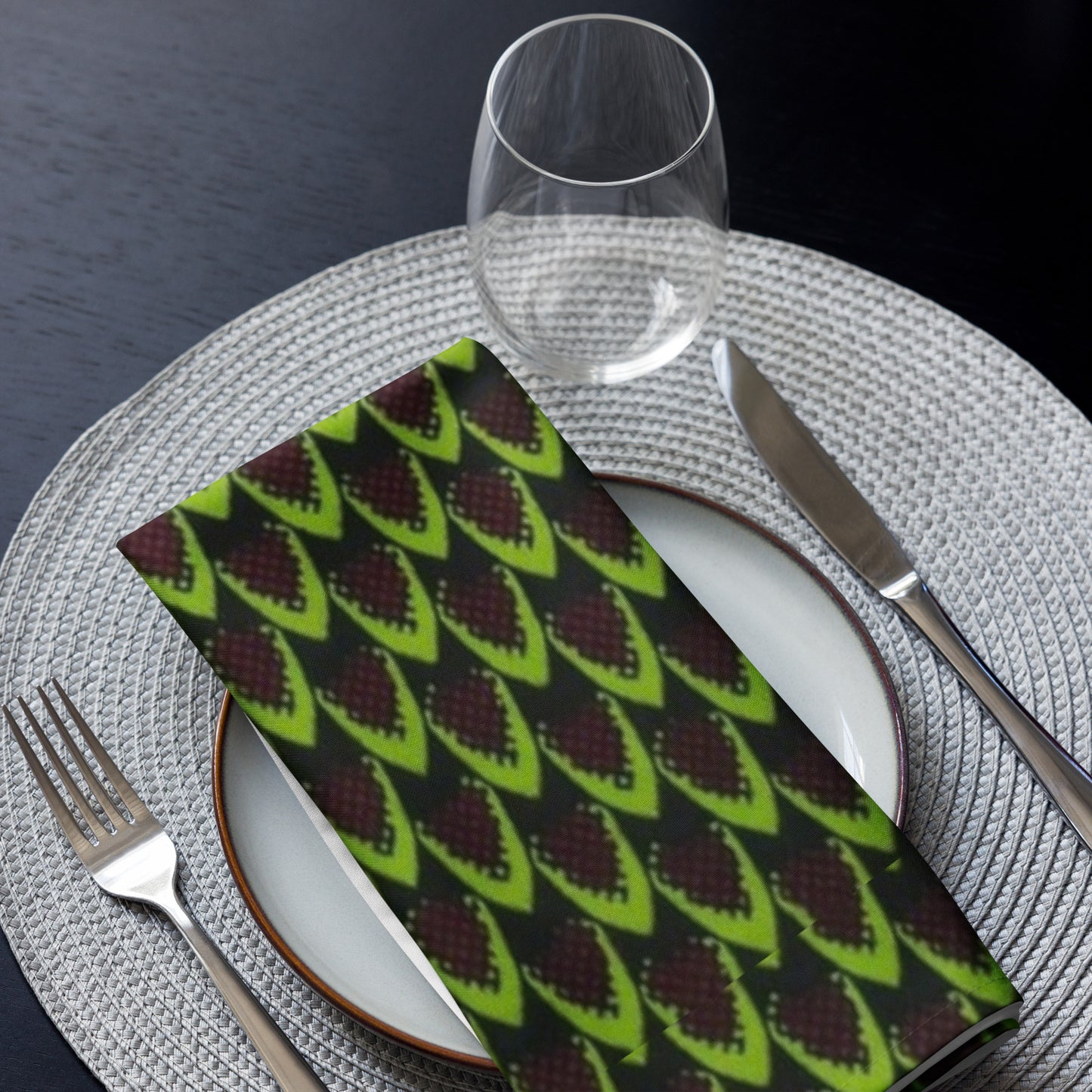 Flame Cloth Napkin Set