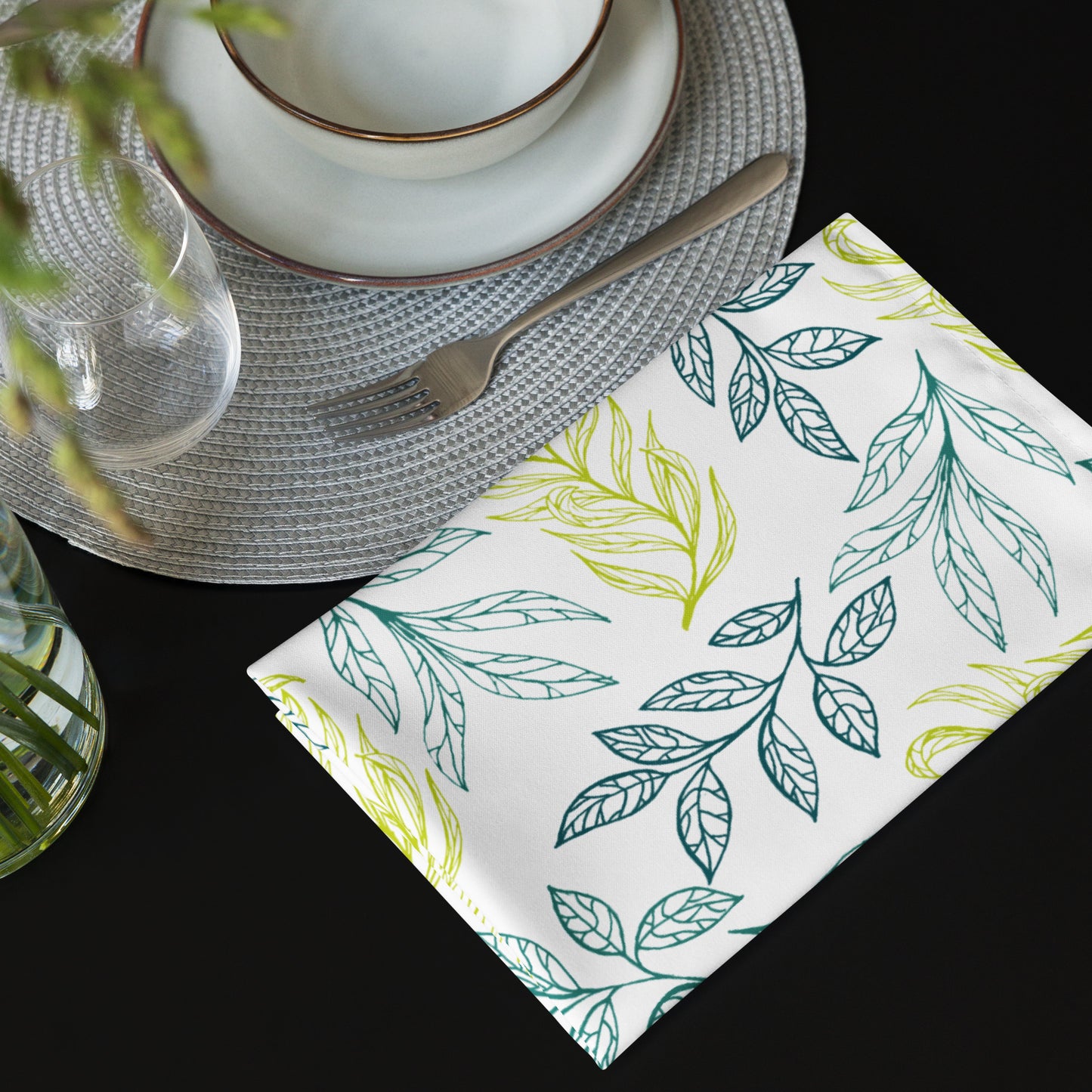 Leaves Cloth Napkin Set