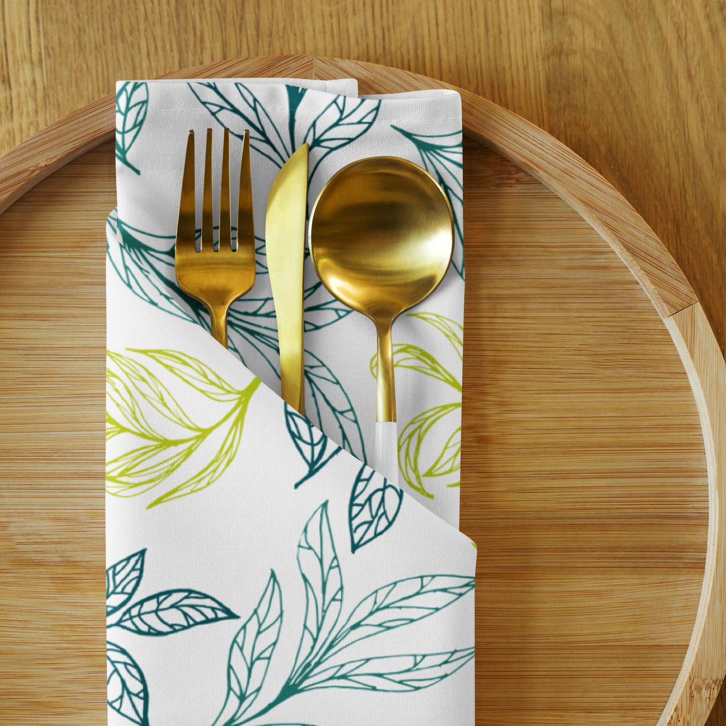 Leaves Cloth Napkin Set