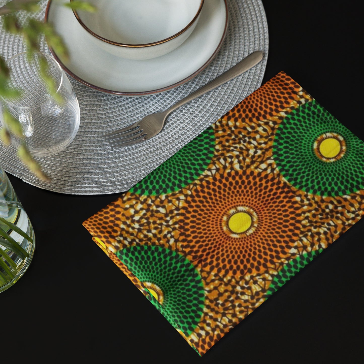 Mandela Cloth Napkin Set