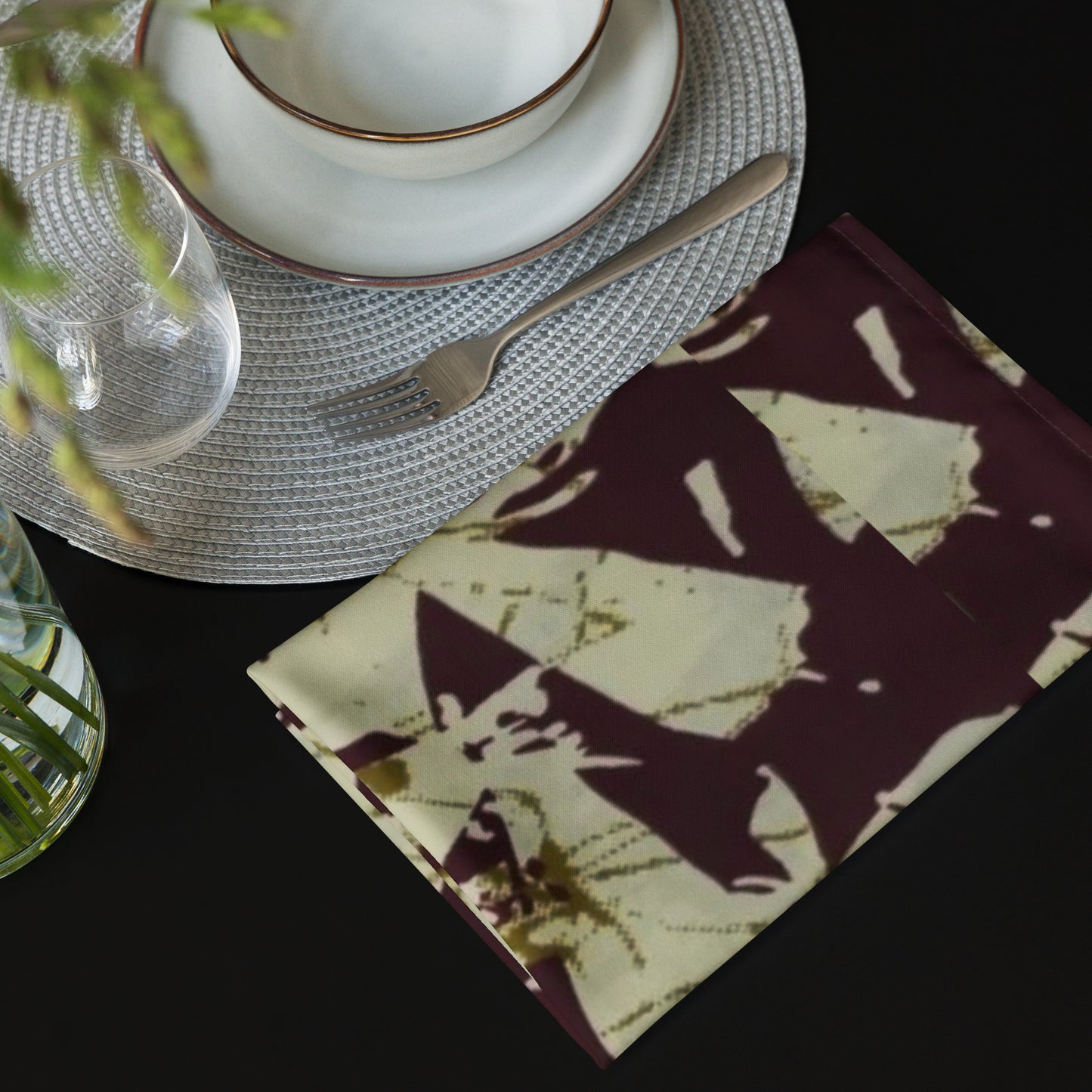 Adire Cloth Napkin Set