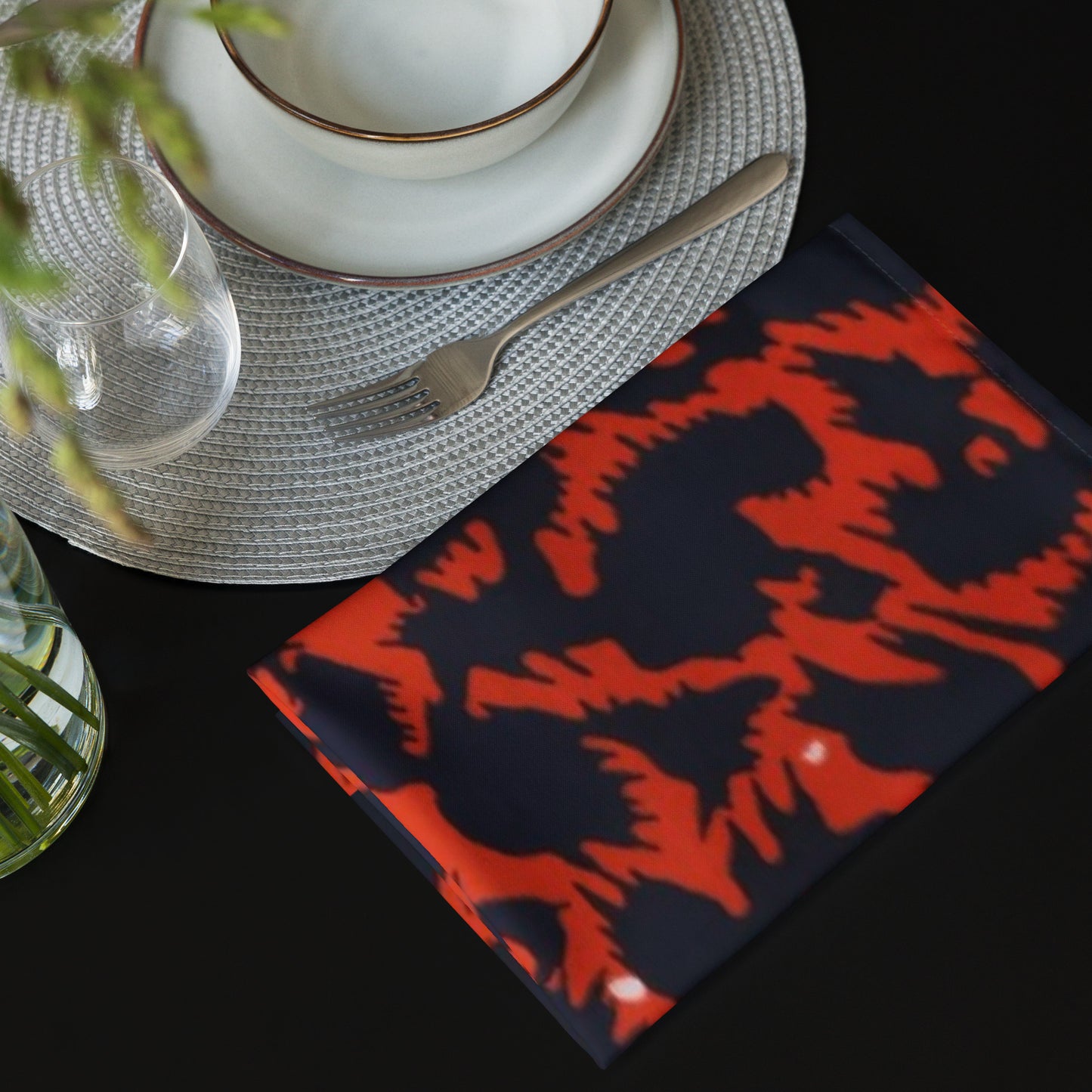 Leopard Print Cloth Napkin Set