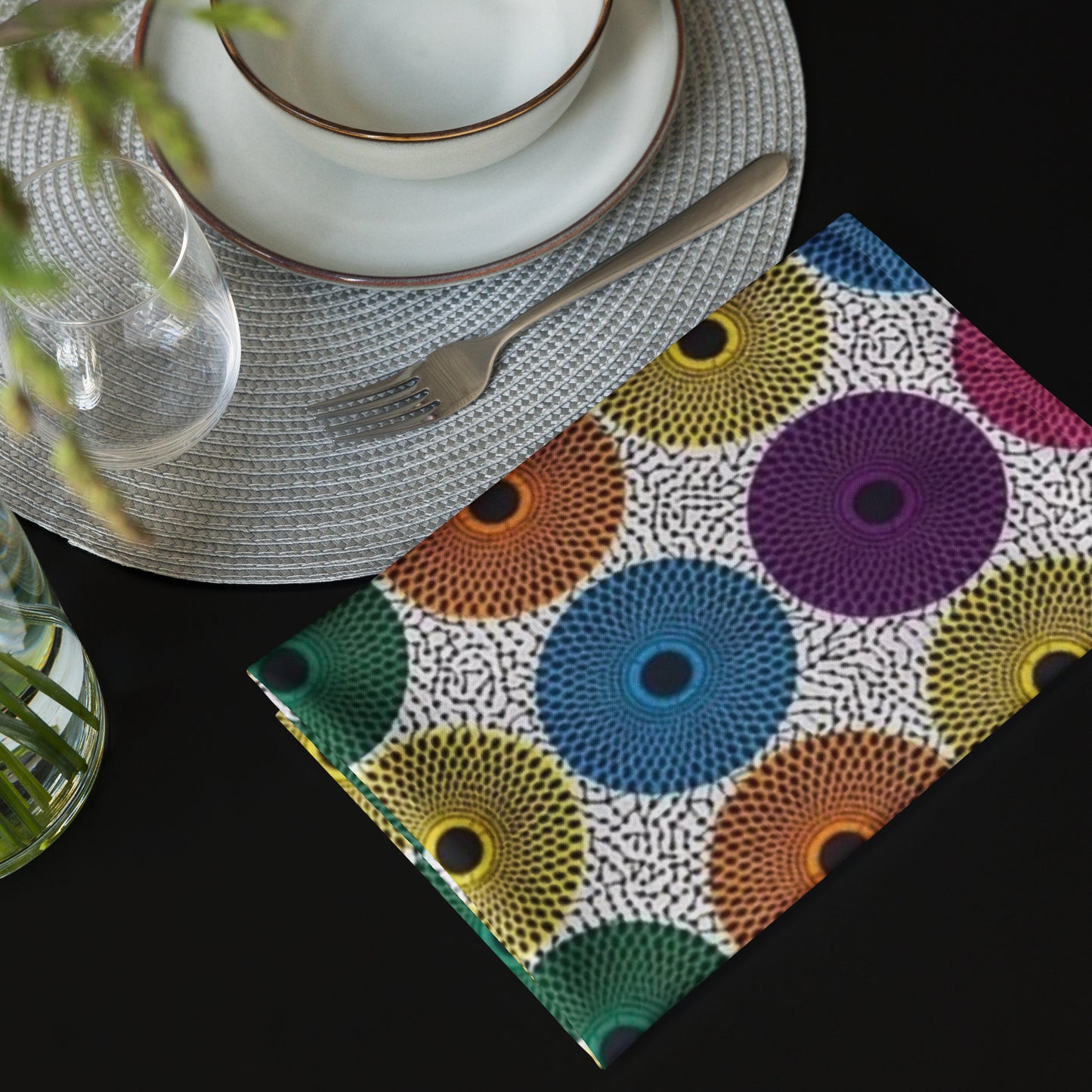 Mandela Cloth Napkin Set