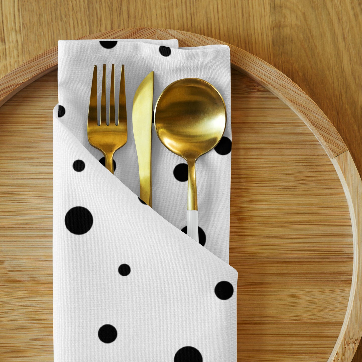 Polka Dot Cloth Napkin Set