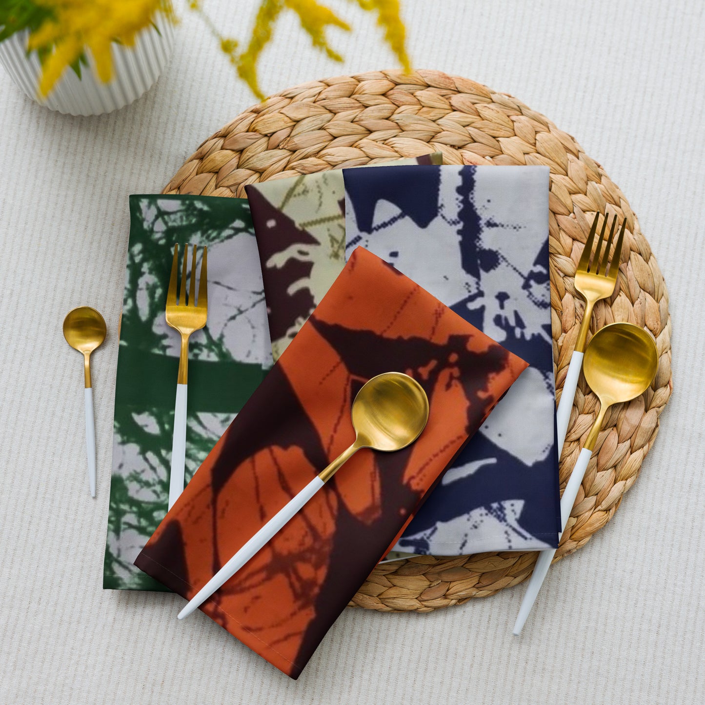 Adire Cloth Napkin Set