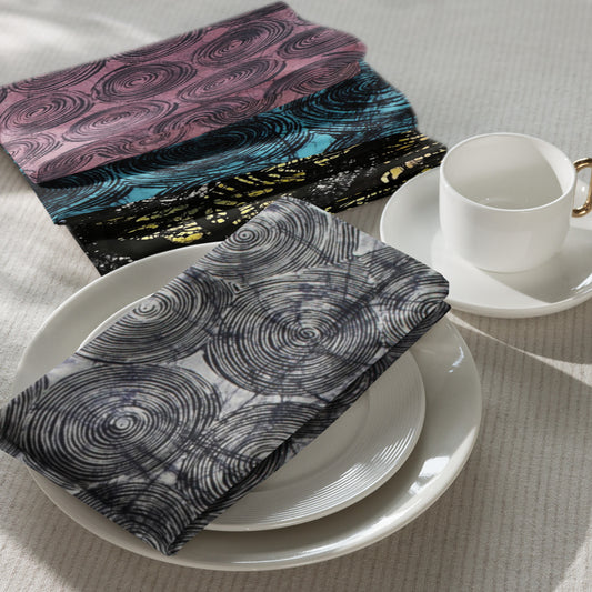 Swirls Cloth Napkin Set