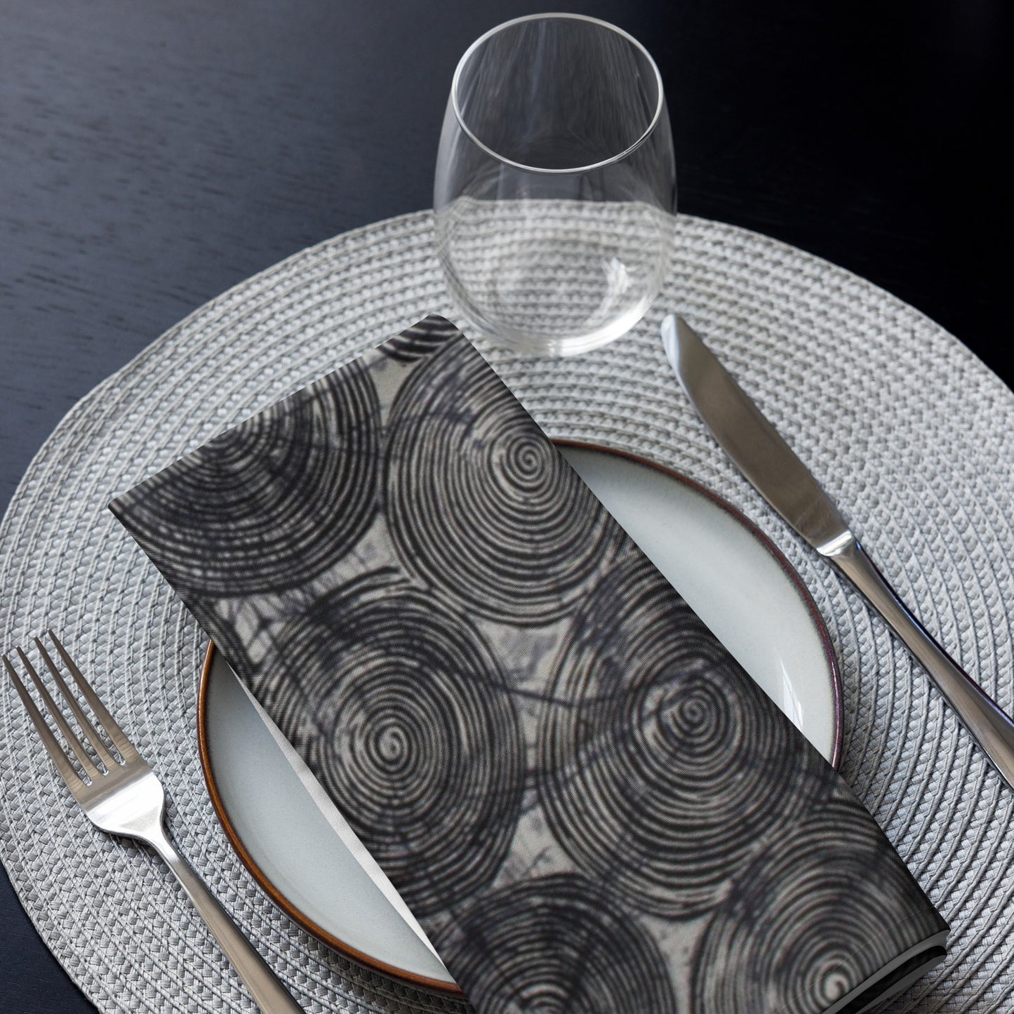 Swirls Cloth Napkin Set