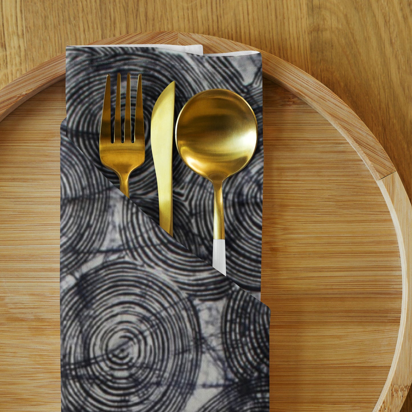 Swirls Cloth Napkin Set