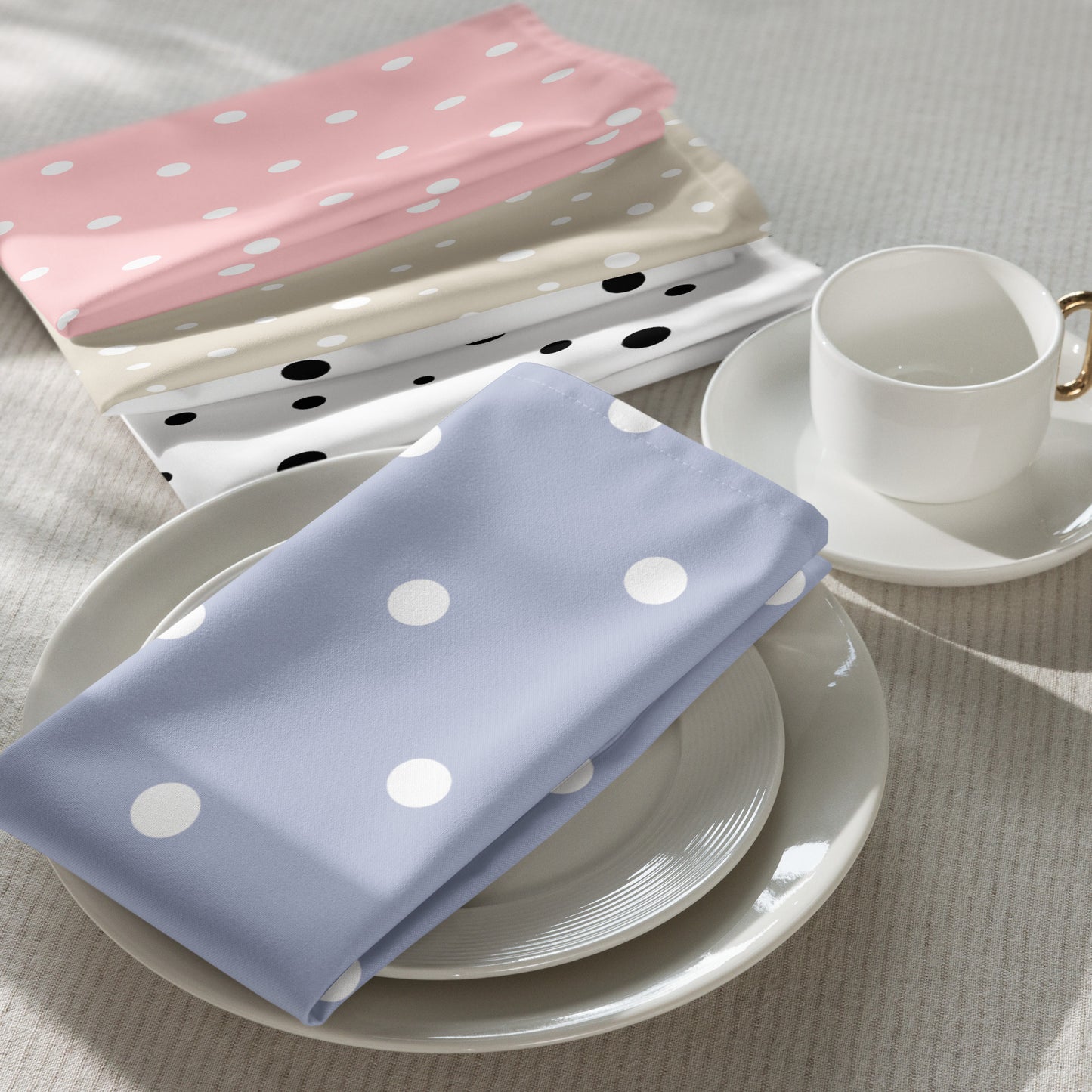 Polka Dot Cloth Napkin Set