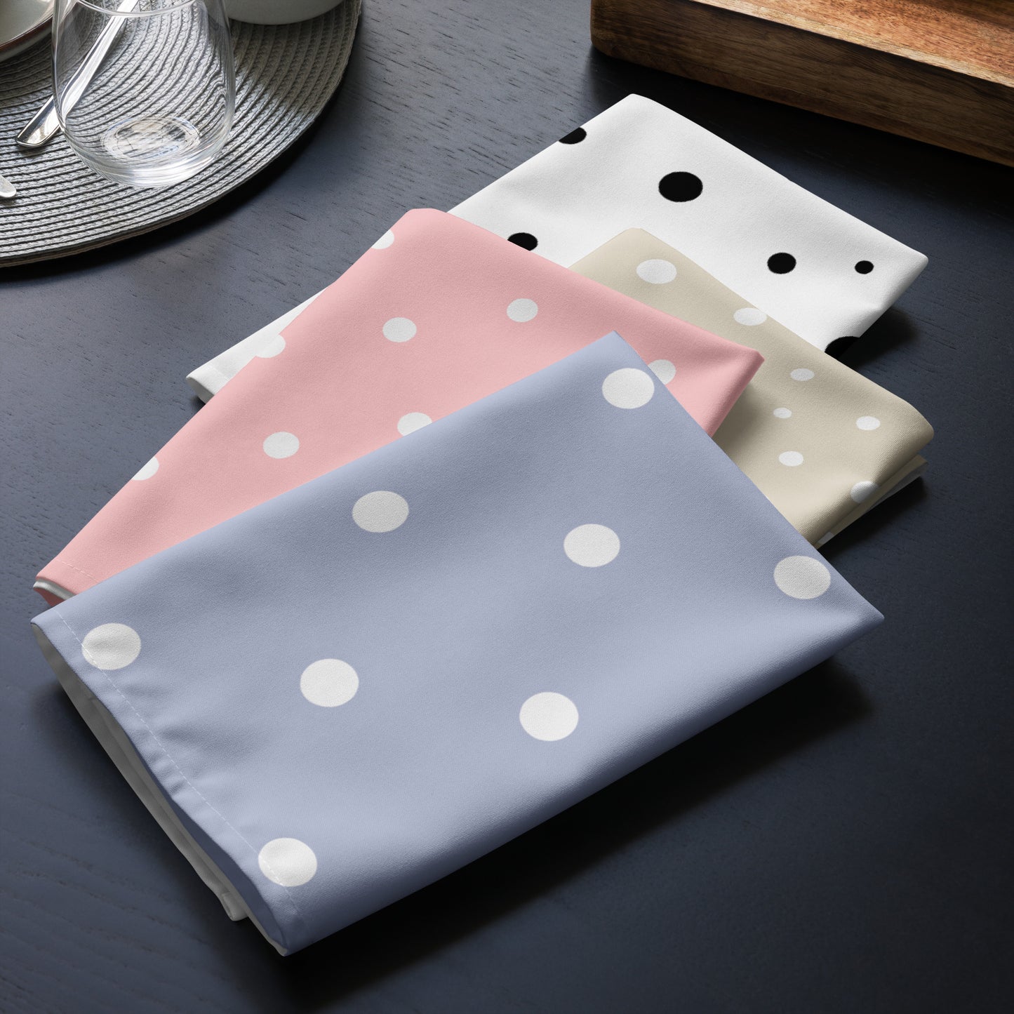 Polka Dot Cloth Napkin Set