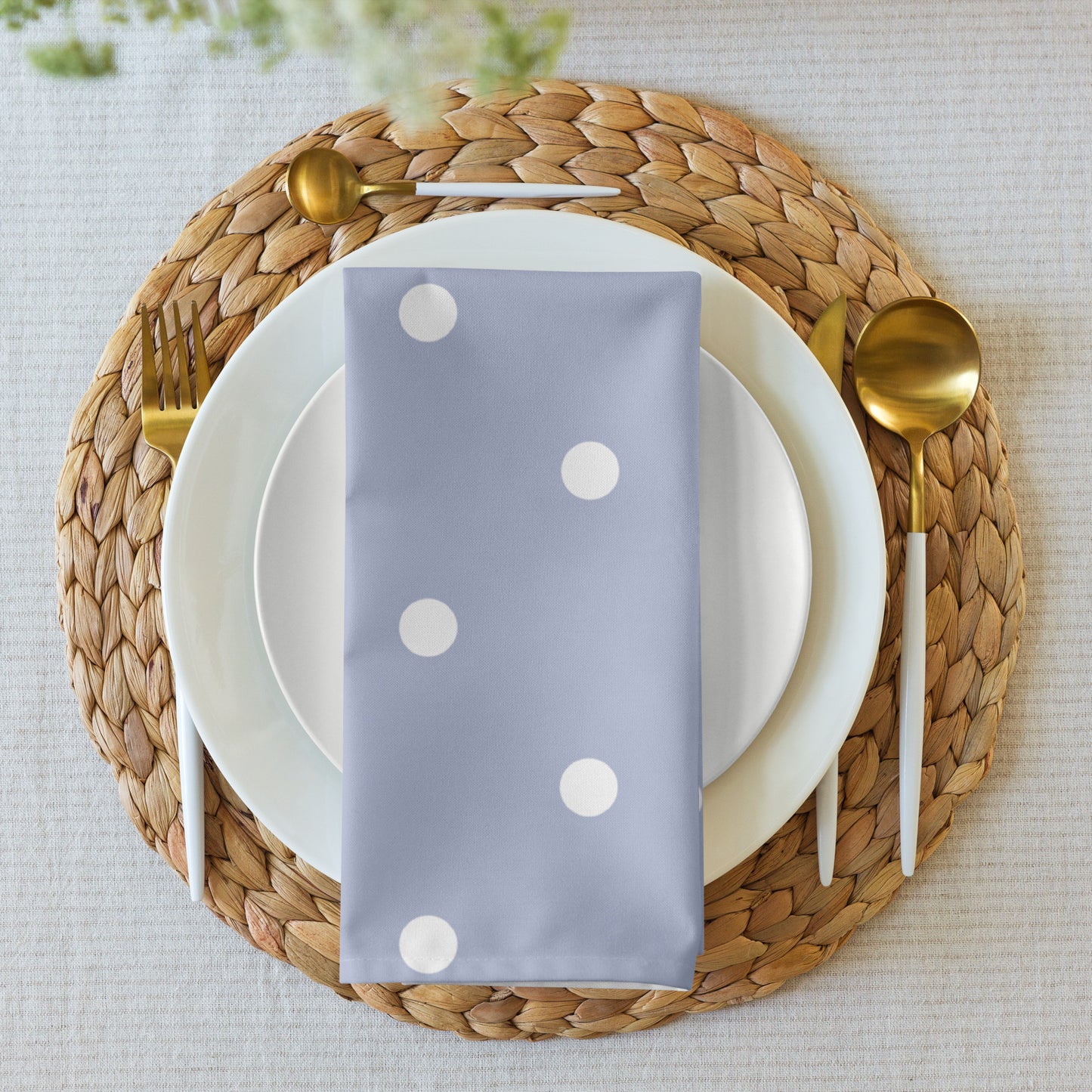 Polka Dot Cloth Napkin Set