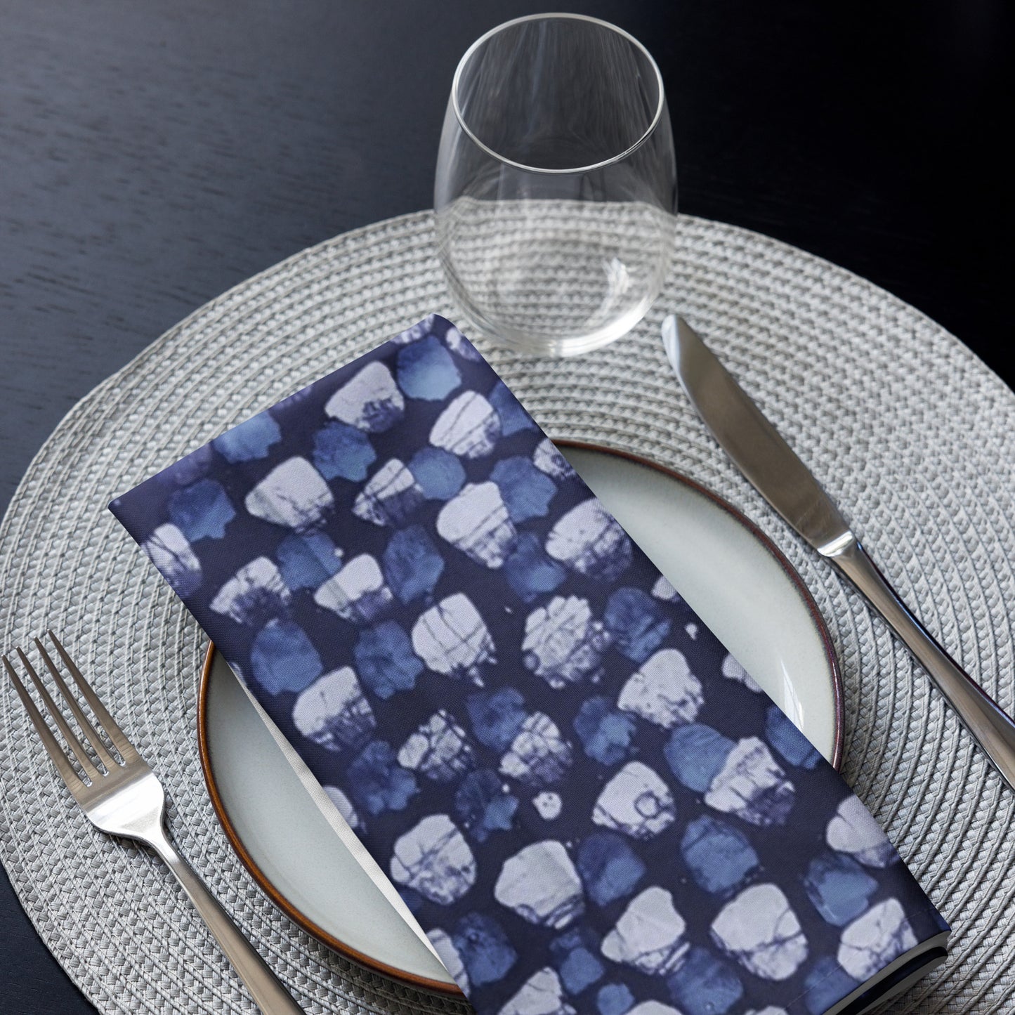 Adire Dots Cloth Napkin Set