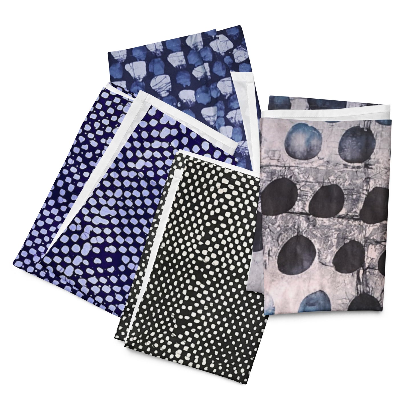 Adire Dots Cloth Napkin Set