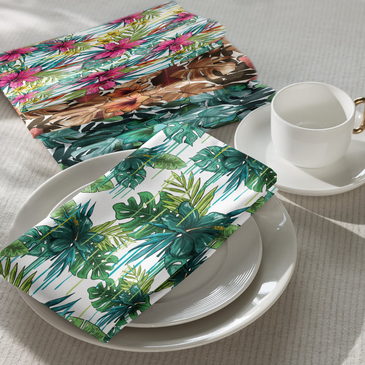 Floral Cloth Napkin Set