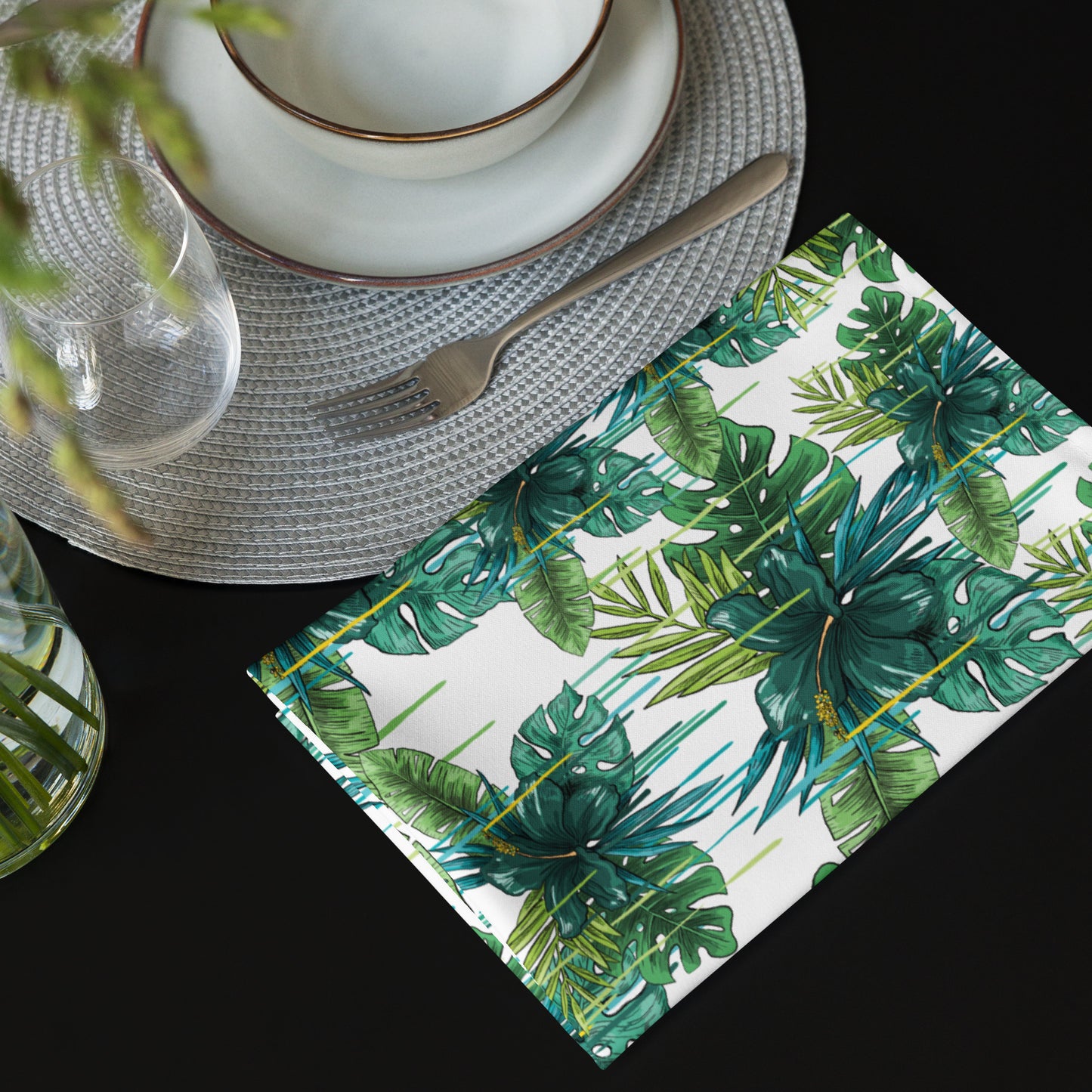 Floral Cloth Napkin Set