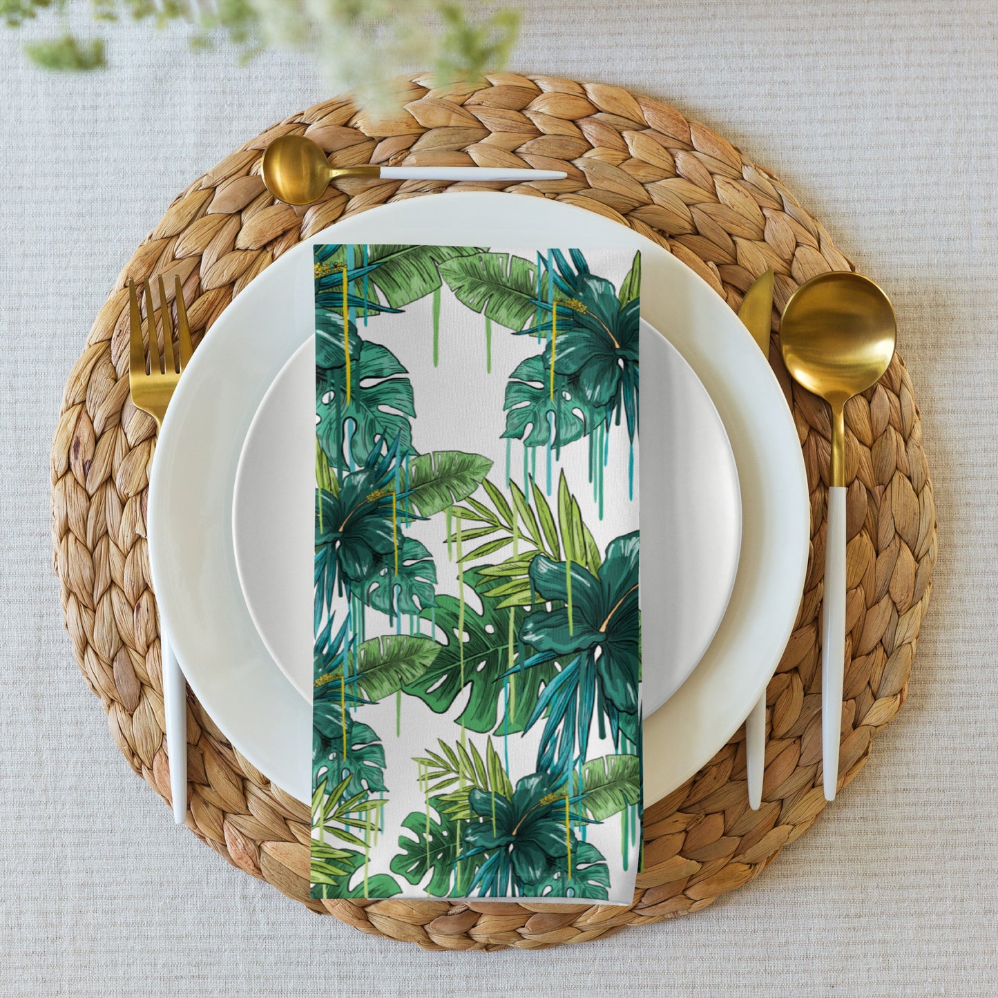 Floral Cloth Napkin Set