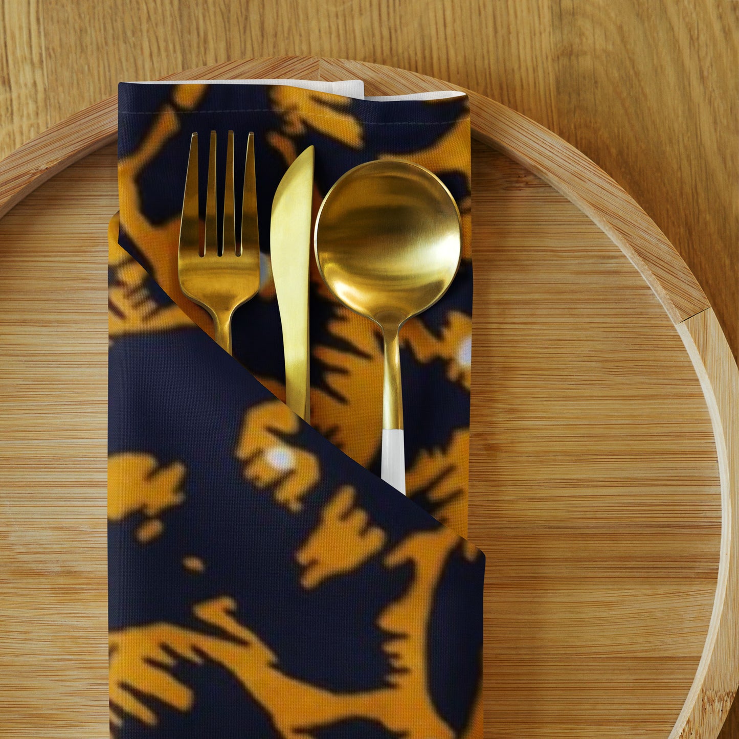 Leopard Print Cloth Napkin Set