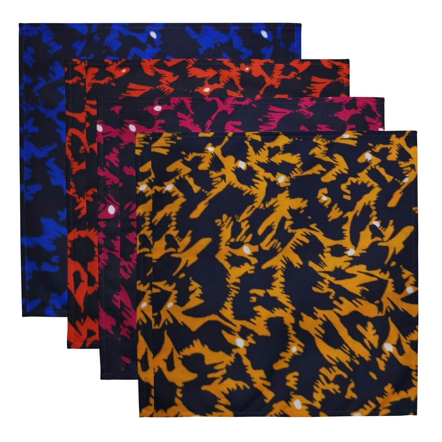 Leopard Print Cloth Napkin Set