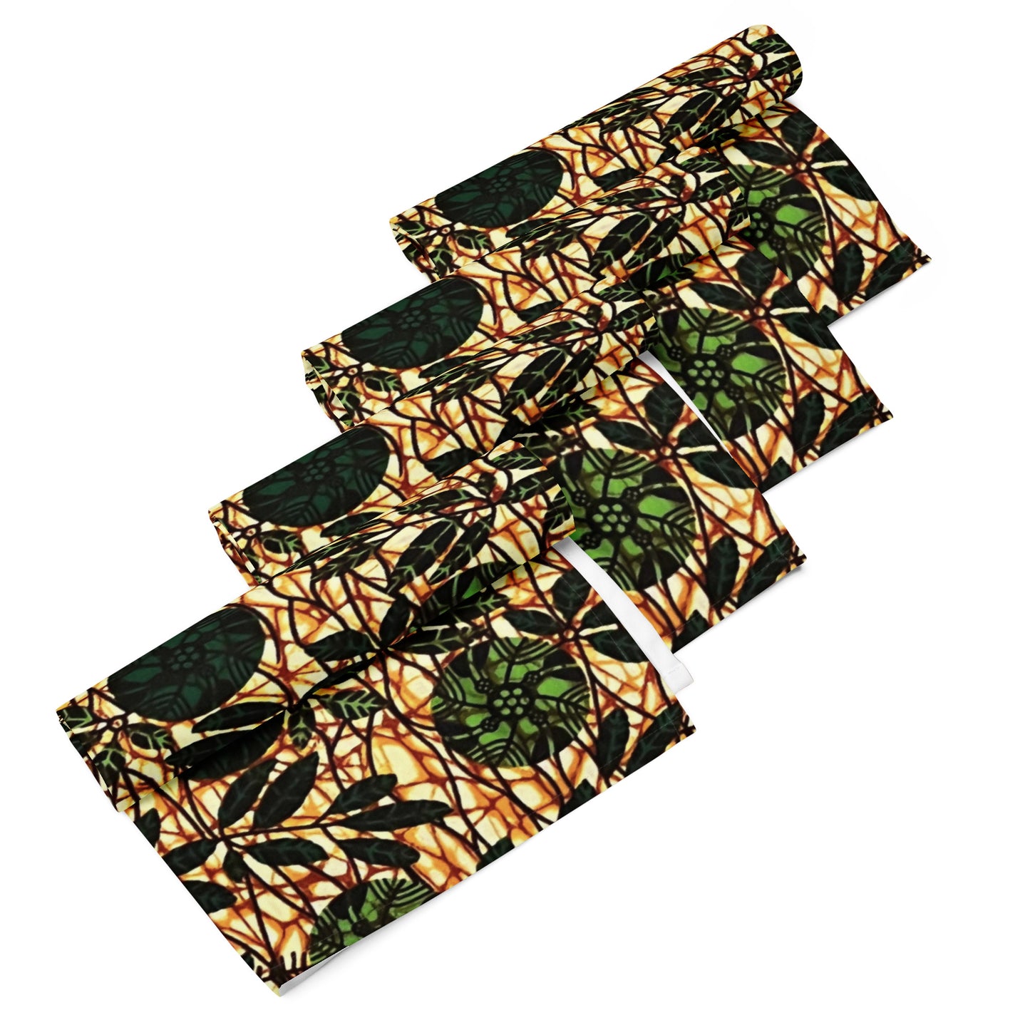 Green Leaf Cloth Napkin Set