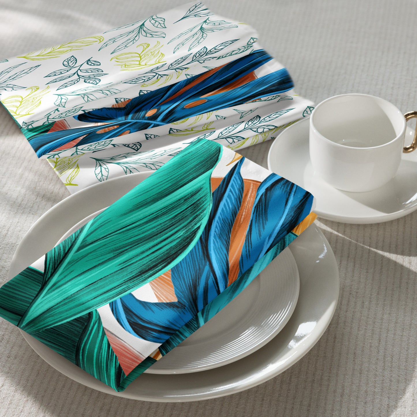 Leaves Cloth Napkin Set