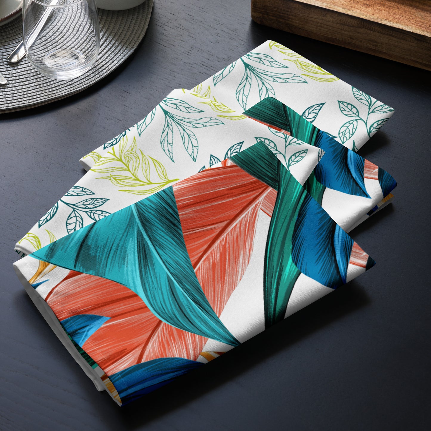 Leaves Cloth Napkin Set