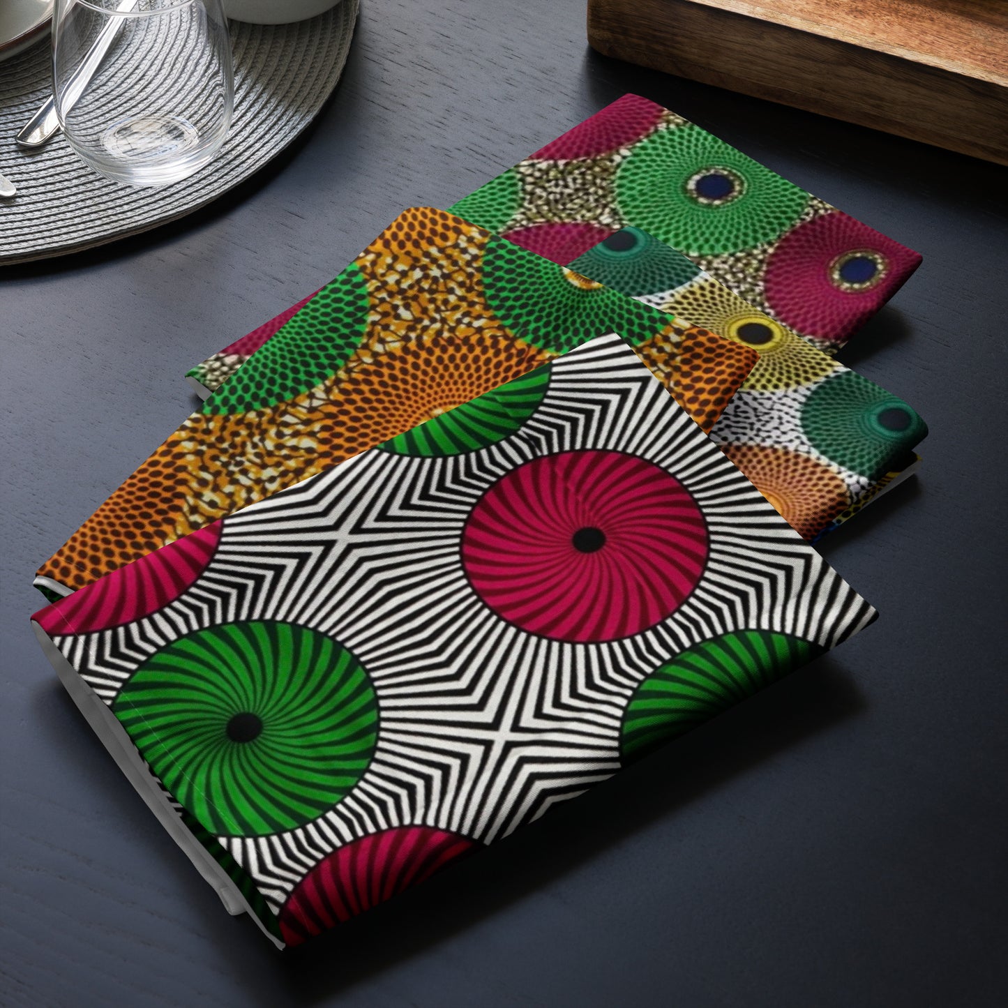 Mandela Cloth Napkin Set