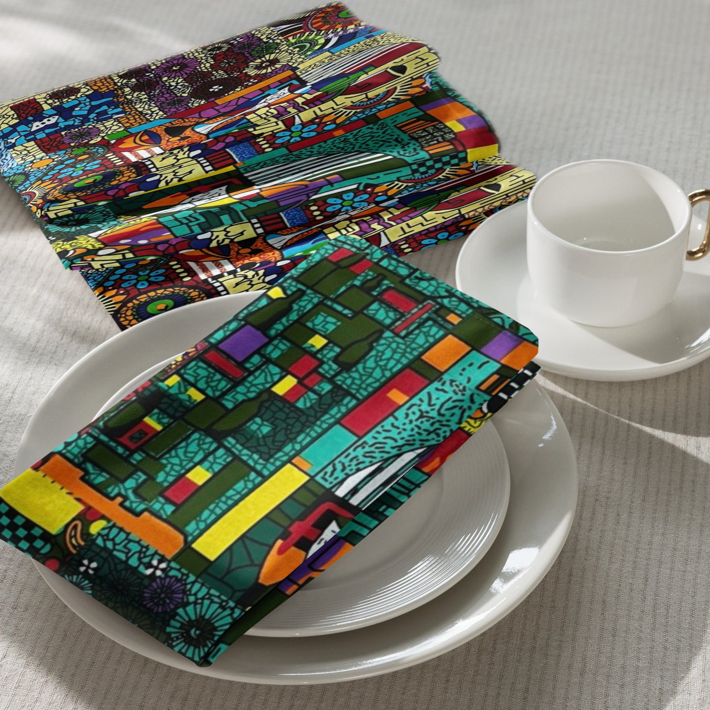 Colourful Artsy Placemat Set