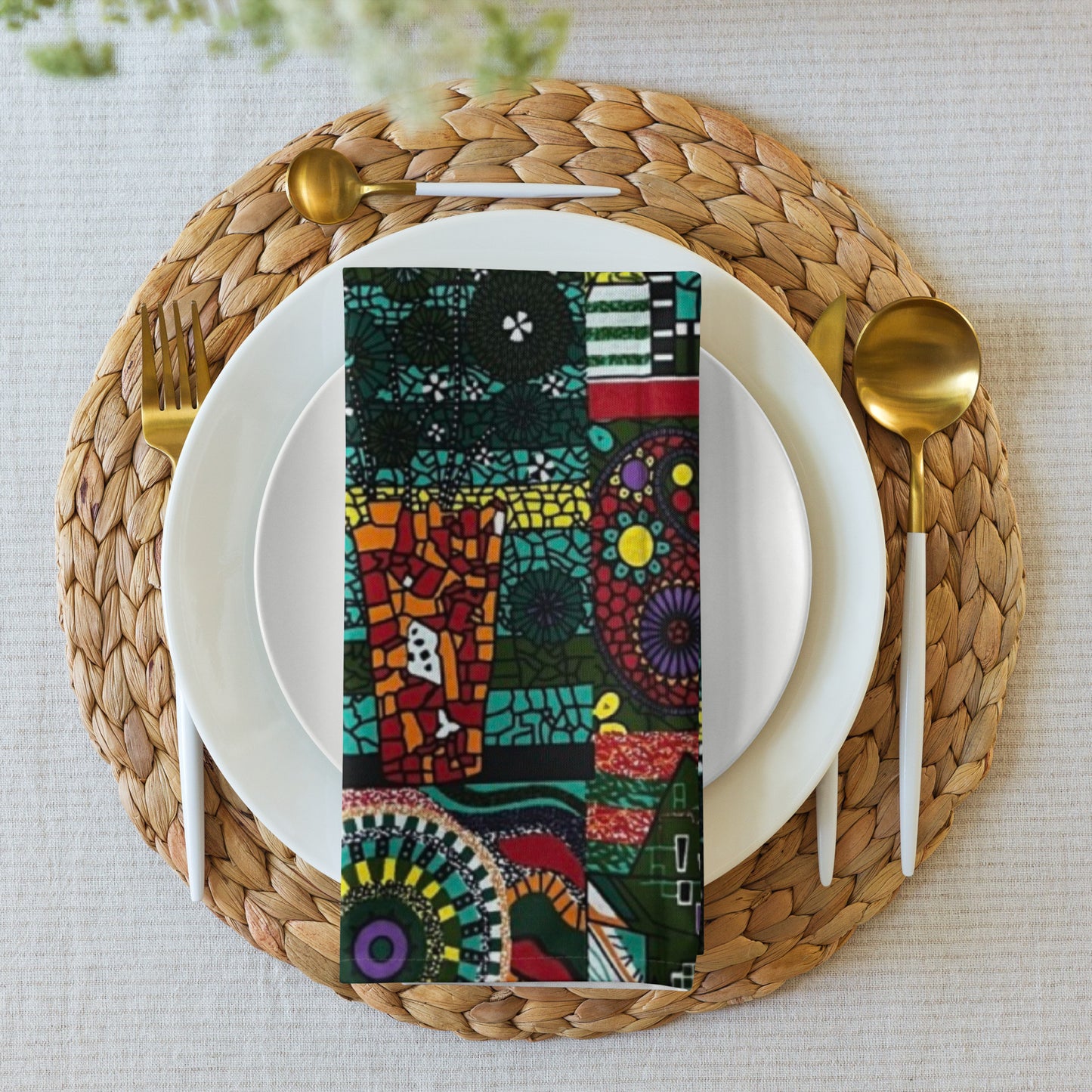 Colourful Artsy Placemat Set