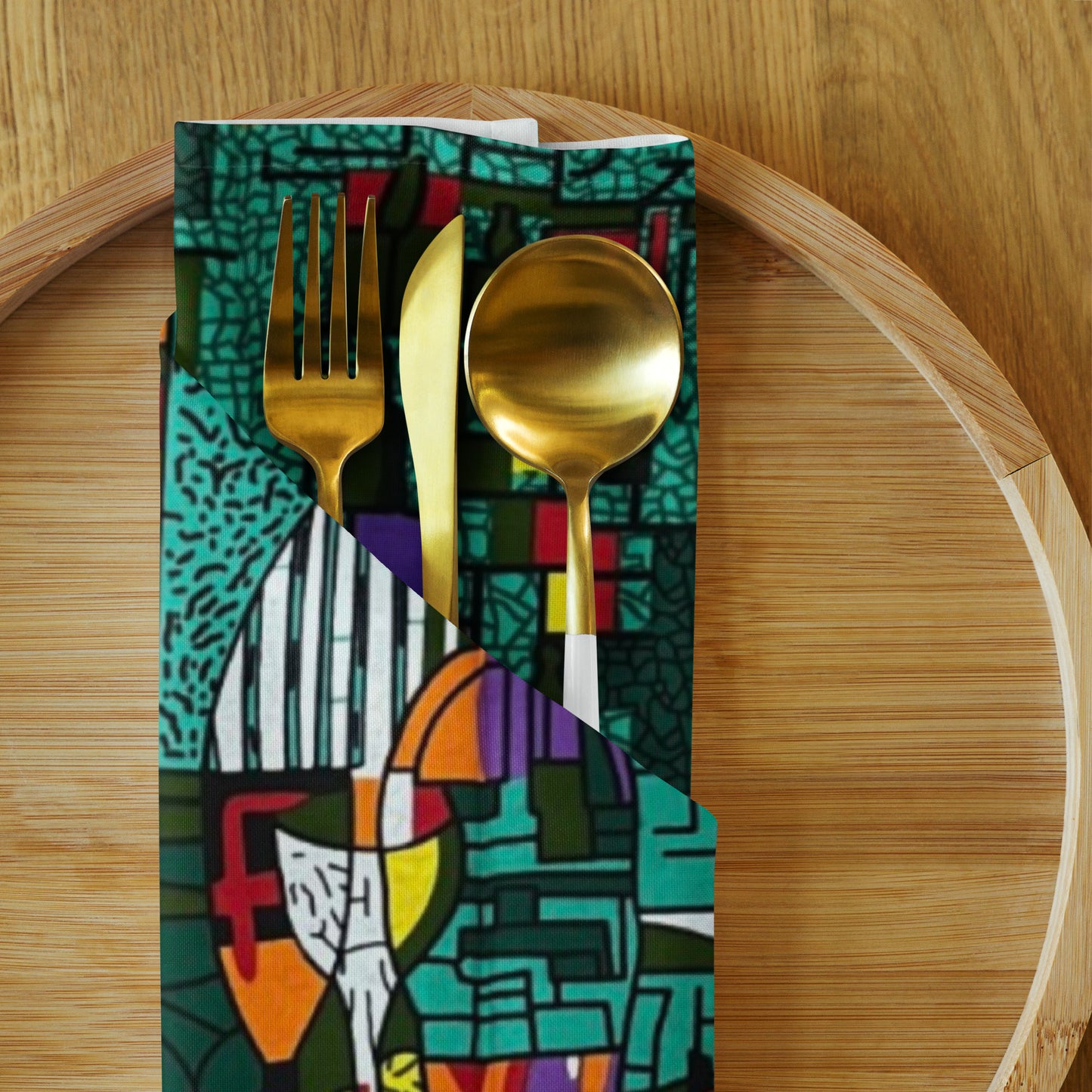 Colourful Artsy Placemat Set