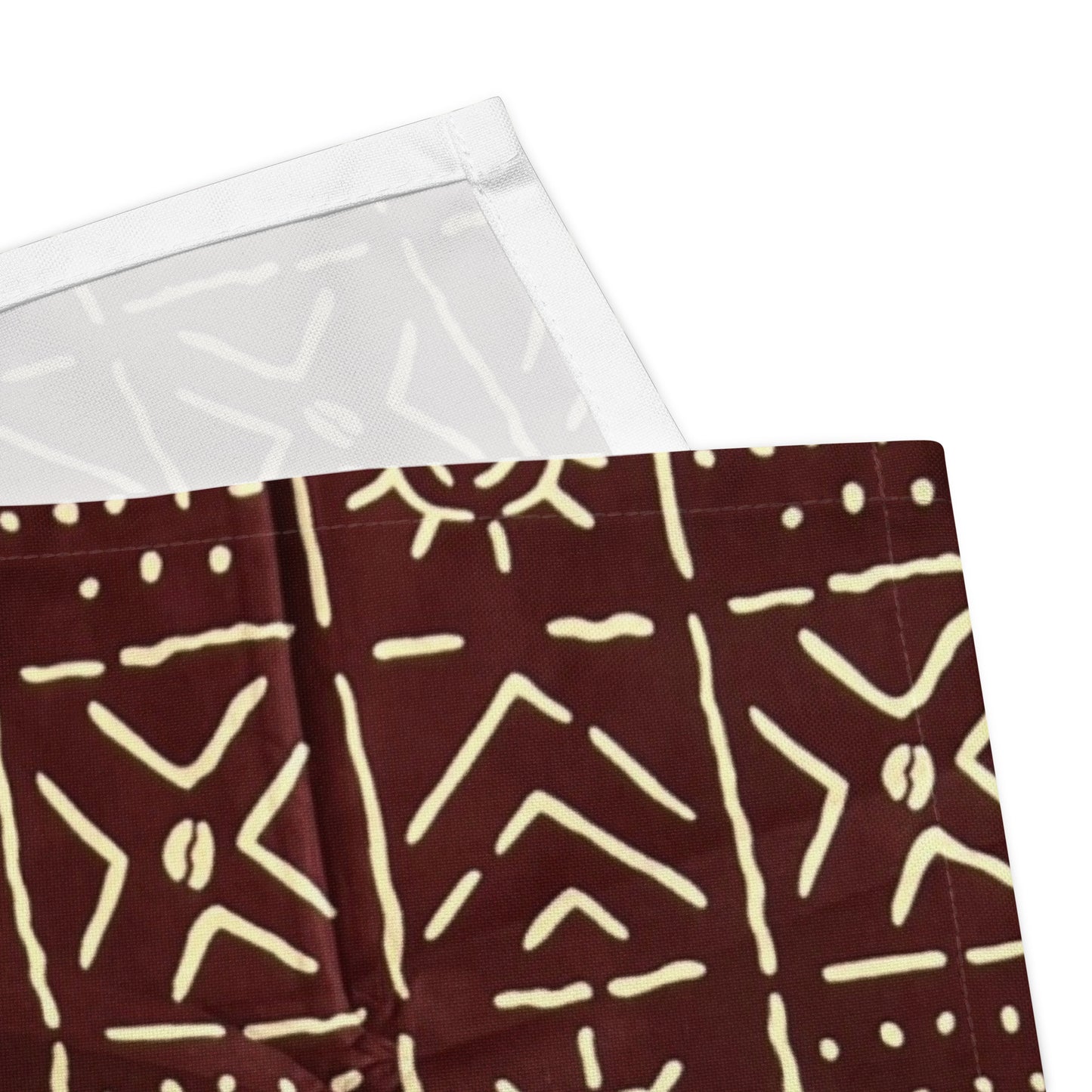 African Print Cloth Napkin Set