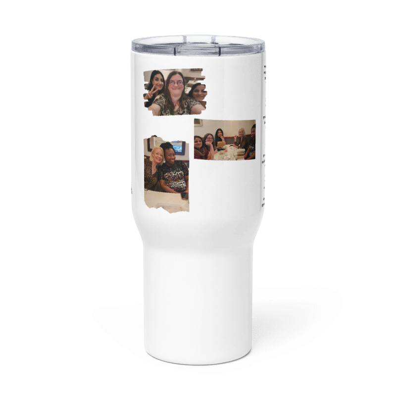 Personalised Jaz Travel mug with a handle