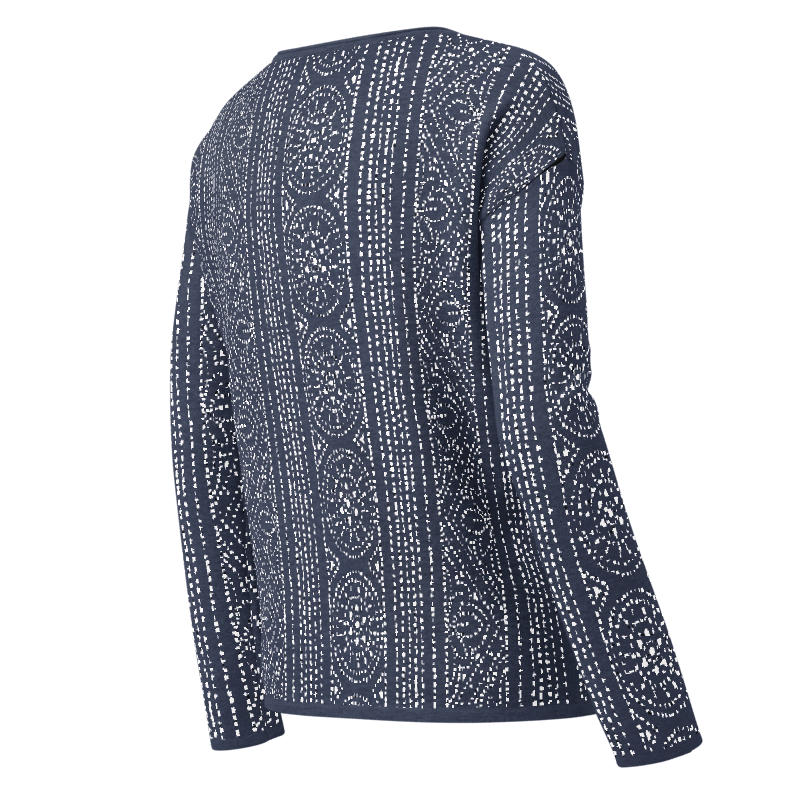 Indigo Women’s straight bottom knitted sweater
