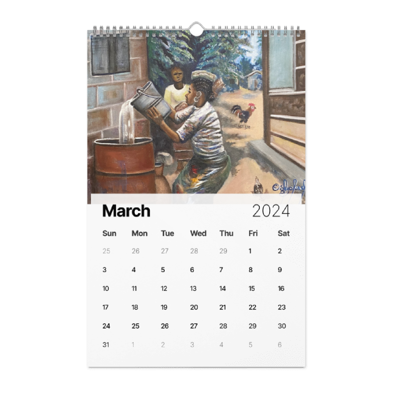 Rivers Wall Calendar (2024)