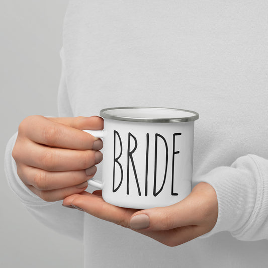 Bride Enamel Mug