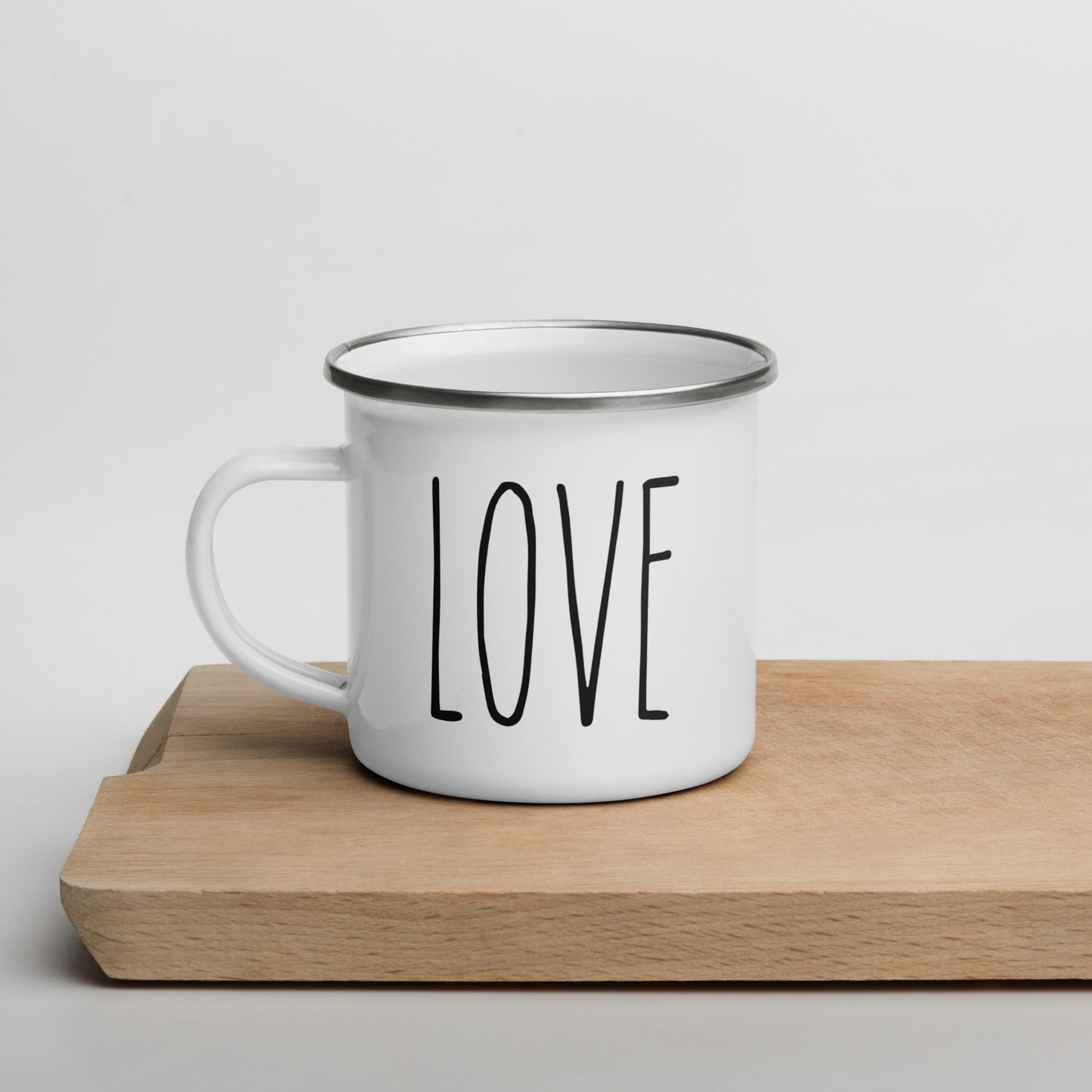 LOVE Enamel Mug