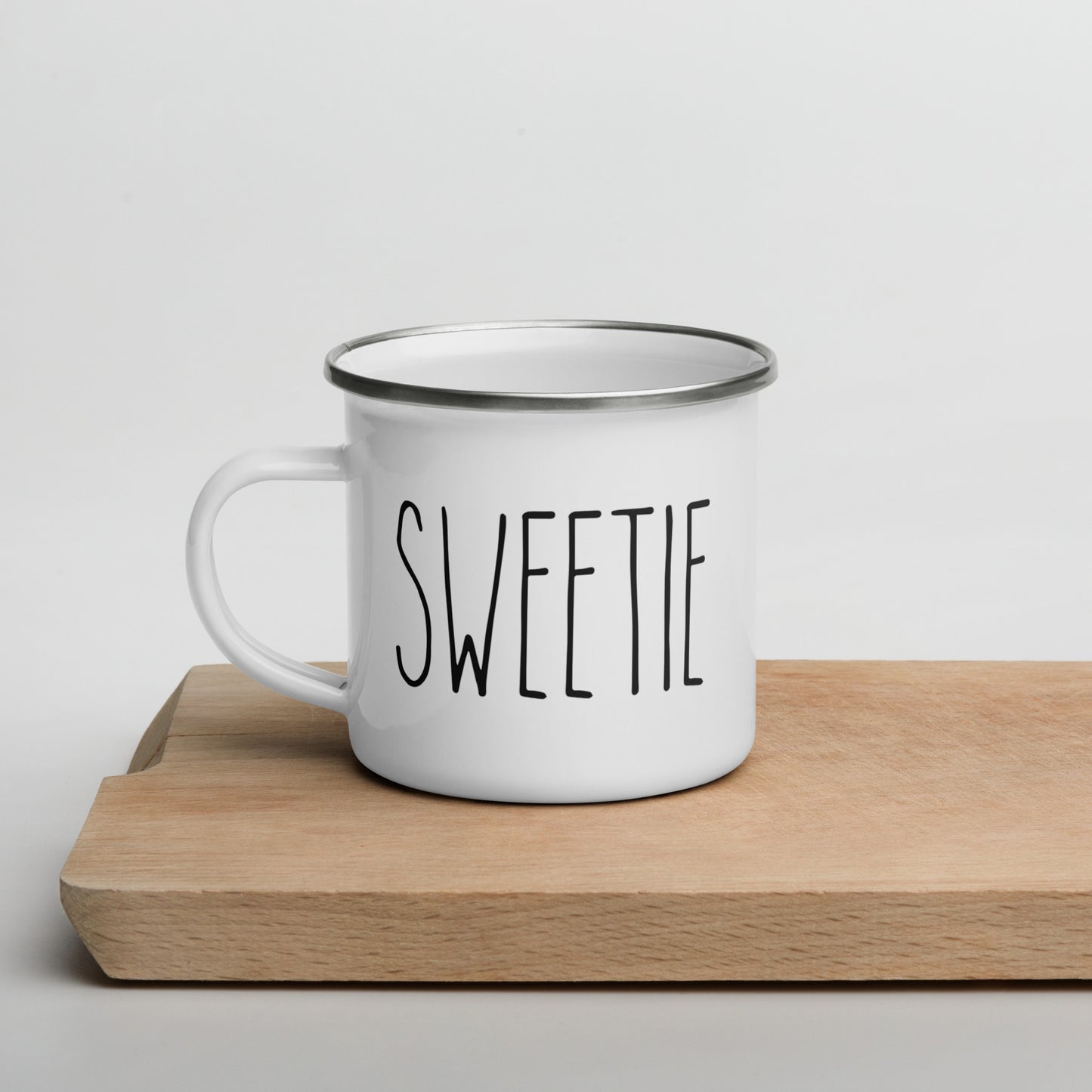 Sweetie Enamel Mug