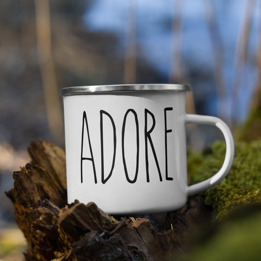 Adore Enamel Mug