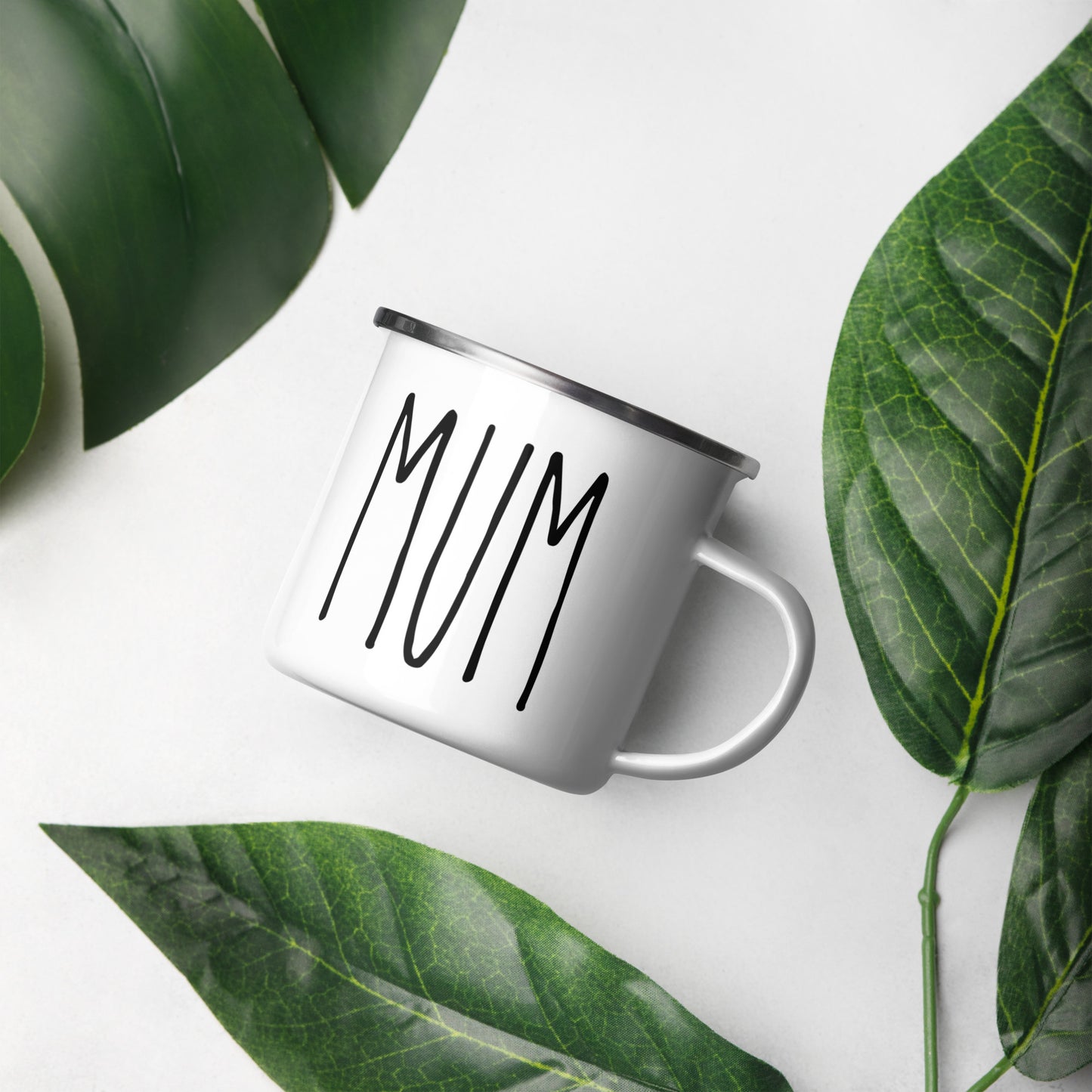 MUM Enamel Mug