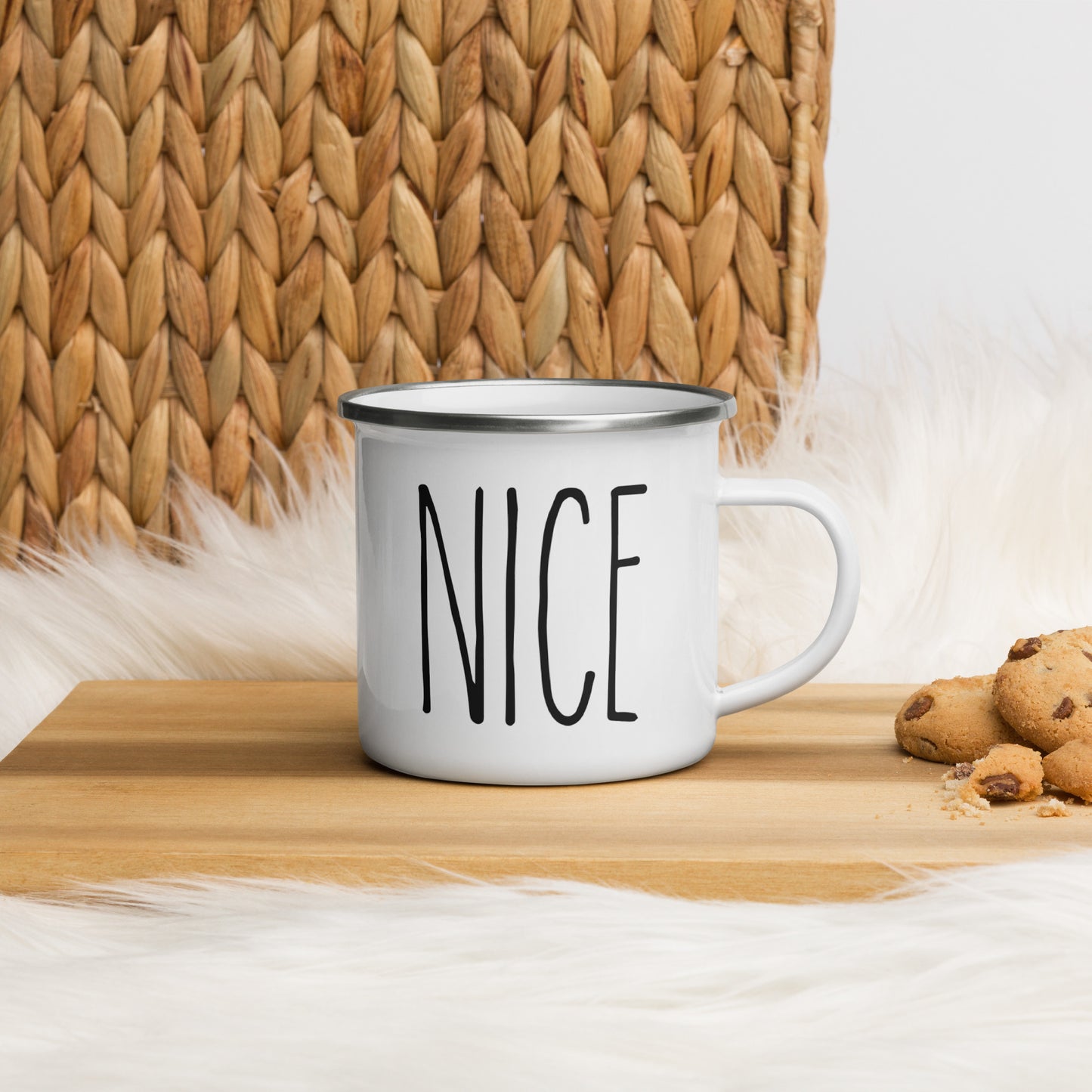 NICE Enamel Mug