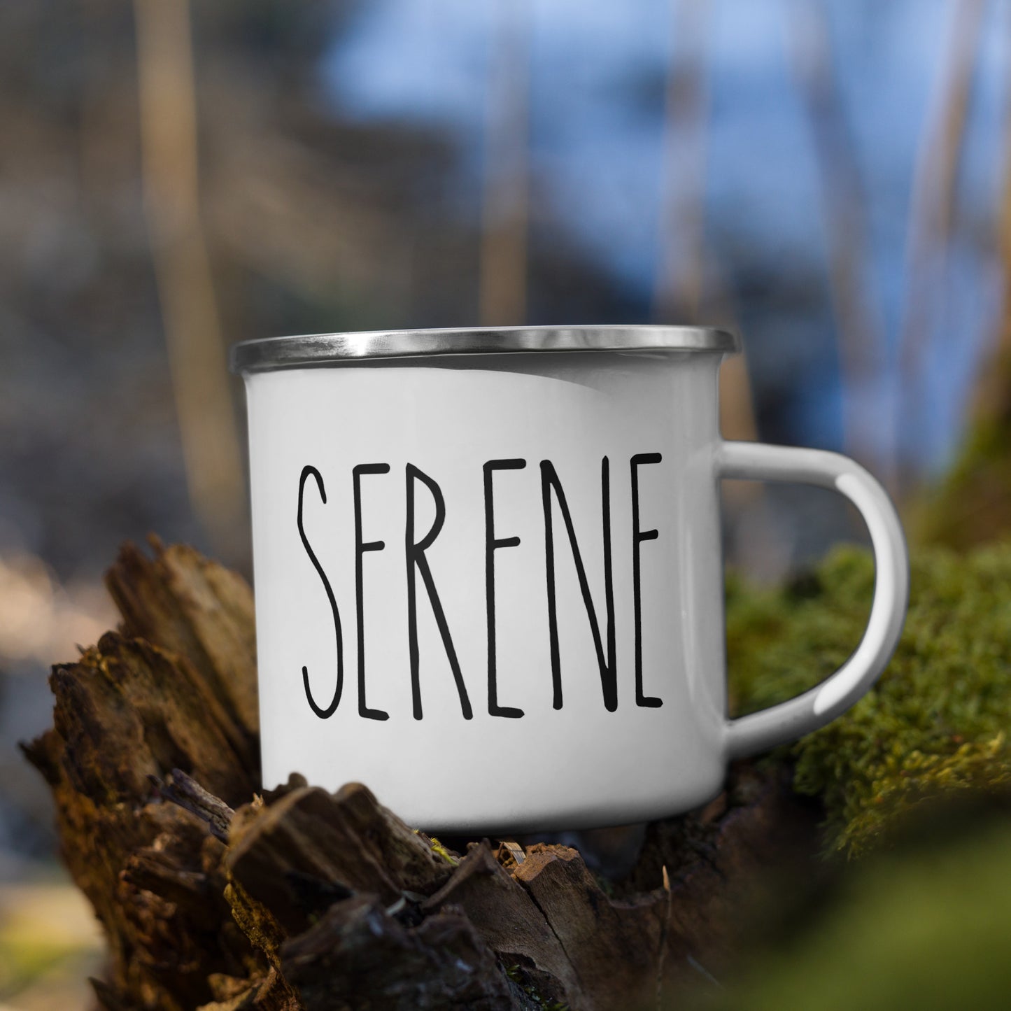 SERENE Enamel Mug