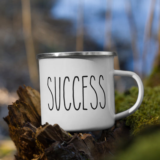 SUCCESS Enamel Mug