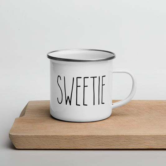 Sweetie Enamel Mug