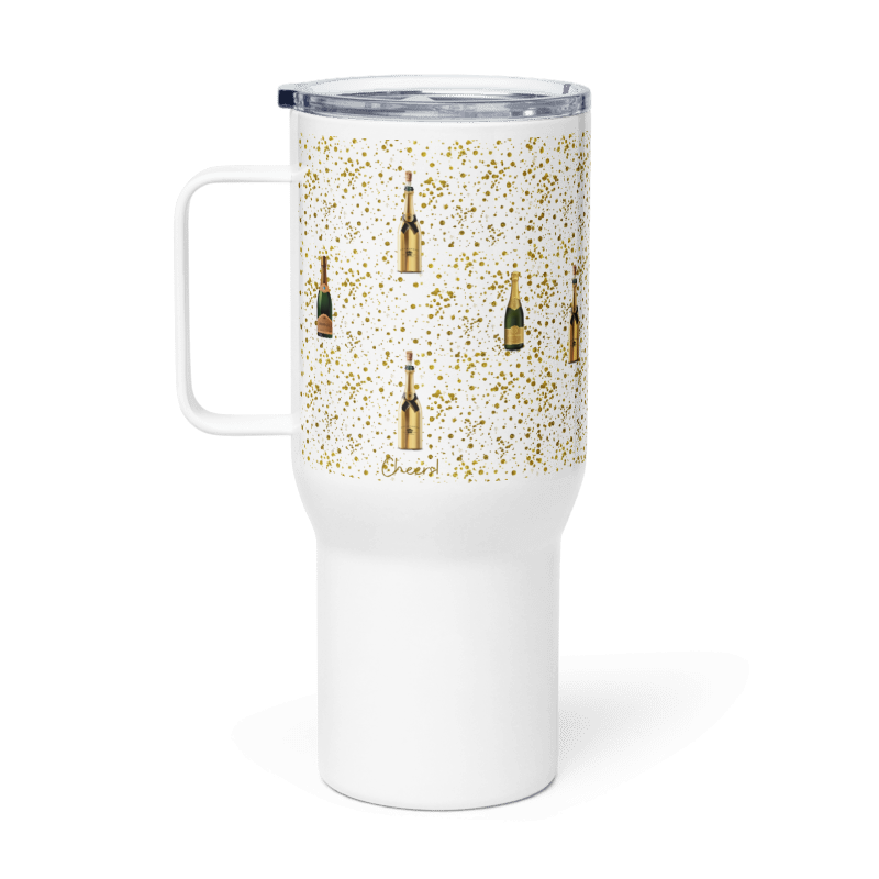 Cheers Travel Mug With A Handle