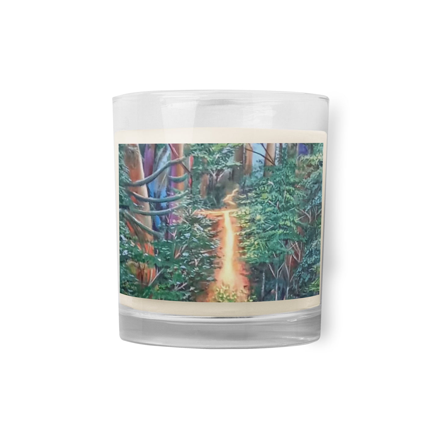 Lush Tropical Rain Forest Art Print Candle