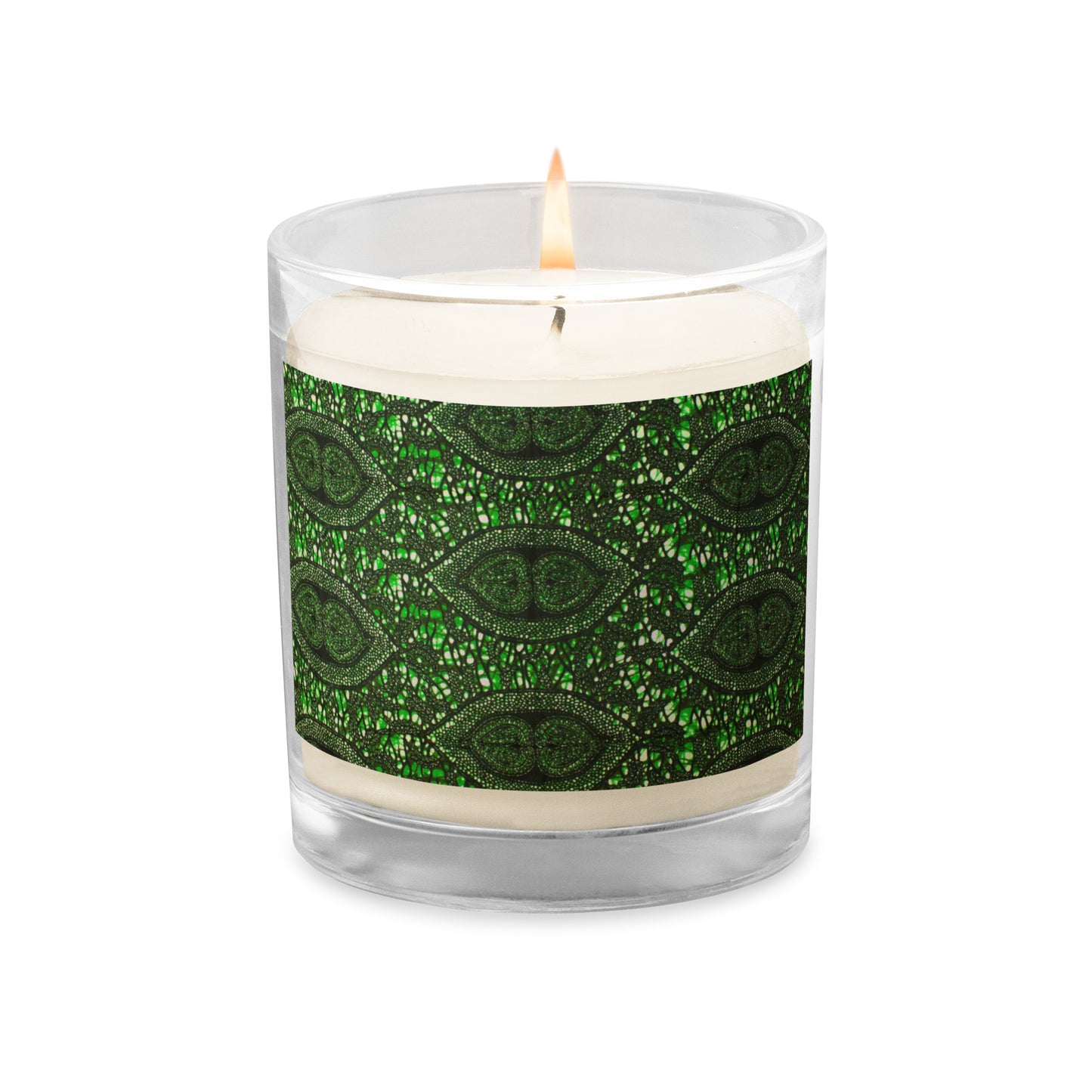 Green Peas Ankara Candle